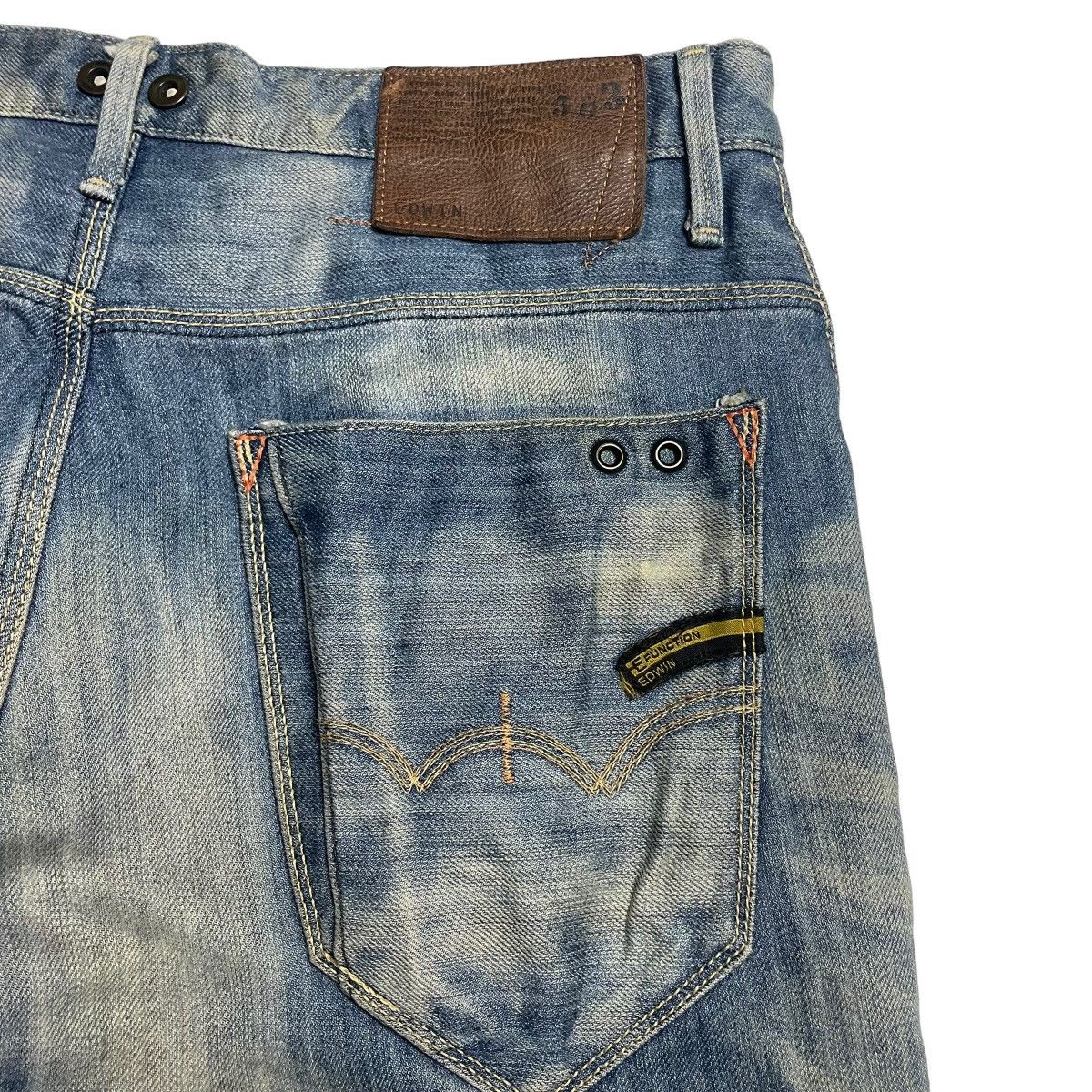 Edwin 🇯🇵 VINTAGE EDWIN 503 E-FUNCTION WASHED J CURVE DENIM PANTS Size US 32 / EU 48 - 12 Thumbnail