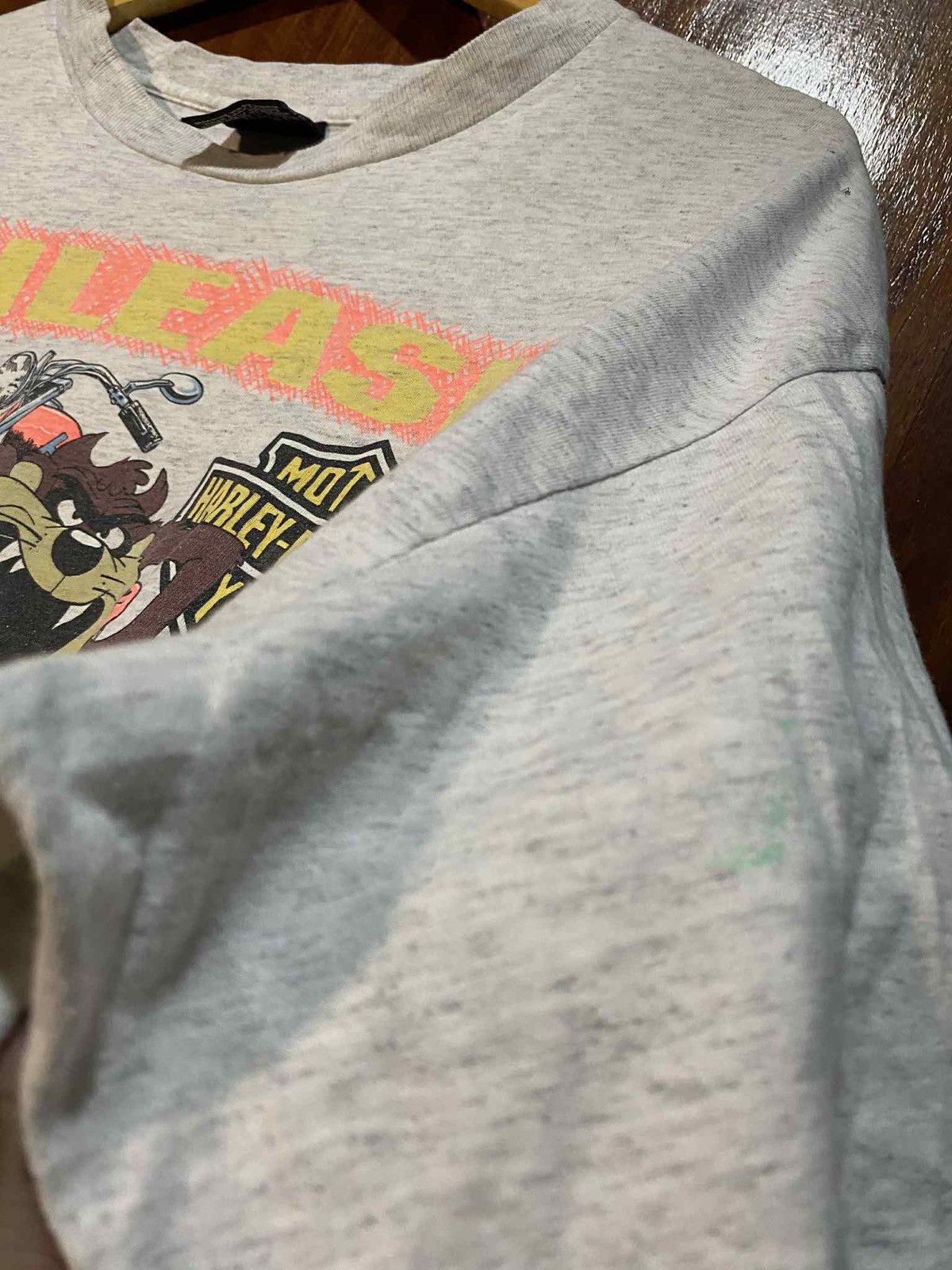 Vintage Vintage 1992 HARLEY DAVIDSON X TAZMANIAN DEVIL TEE Size US XL / EU 56 / 4 - 6 Thumbnail