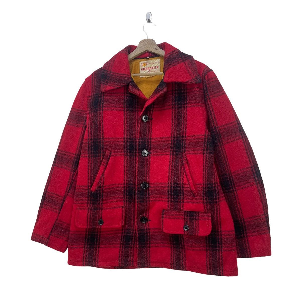 Filson 🔥Vtg 80s Made In Usa Sheraton Tartan Filson Mackinaw Style Size US M / EU 48-50 / 2 - 2 Thumbnail