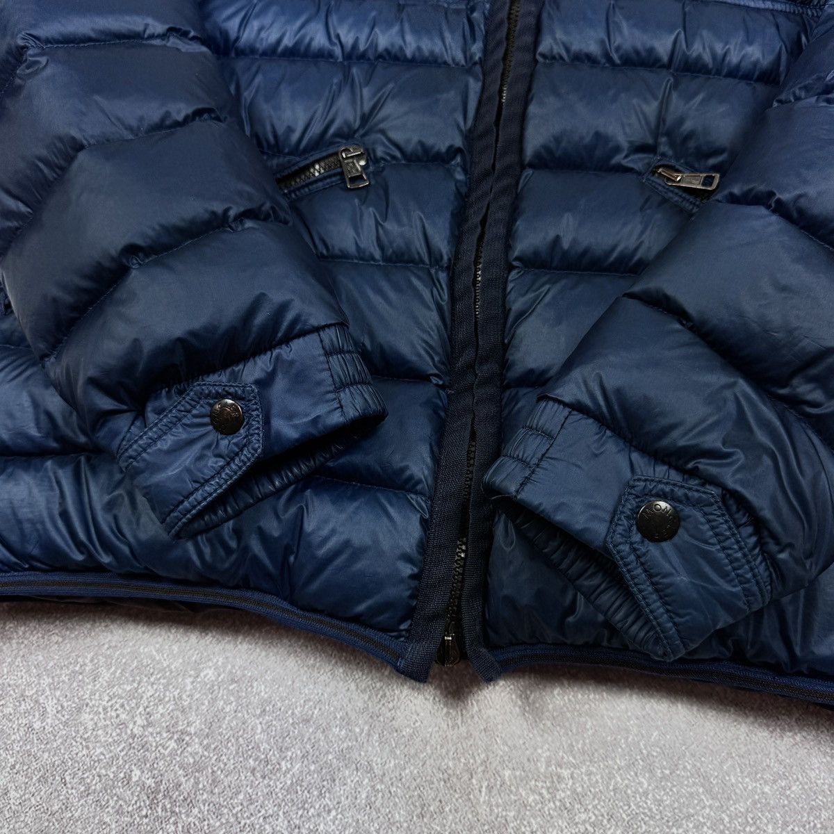 Moncler Men`s Moncler Norbert Blue Nylon Puffer Jacker Size 5 / L-XL Size US L / EU 52-54 / 3 - 8 Thumbnail