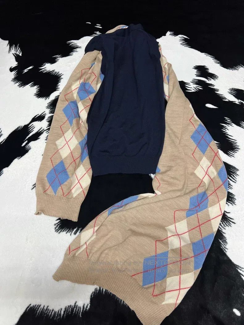 Comme des Garcons Comme Des Garcons Asymmetrical Fake Two-Piece Vest Cardiga Size M / US 6-8 / IT 42-44 - 6 Thumbnail