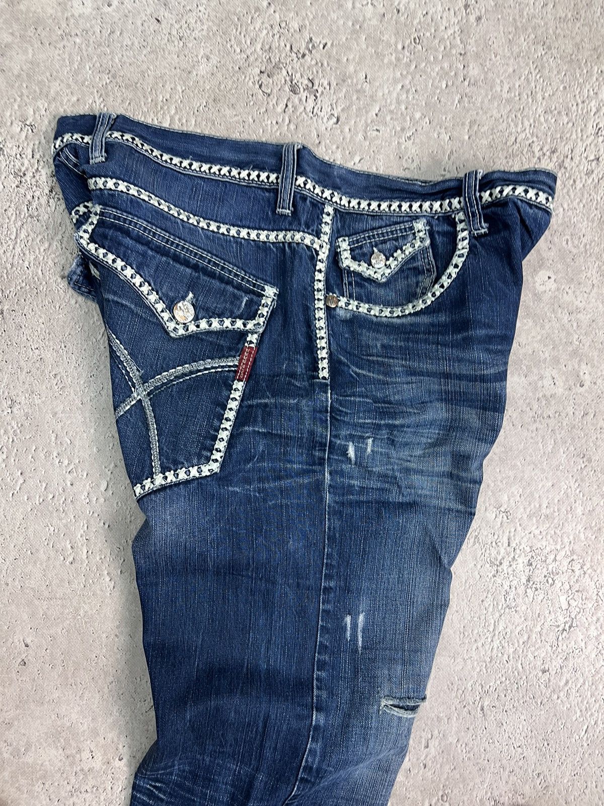 Japanese Brand × True Religion Vintage True Religion STYLE Straight LOW WAIST Jeans Size US 36 / EU 52 - 13 Thumbnail