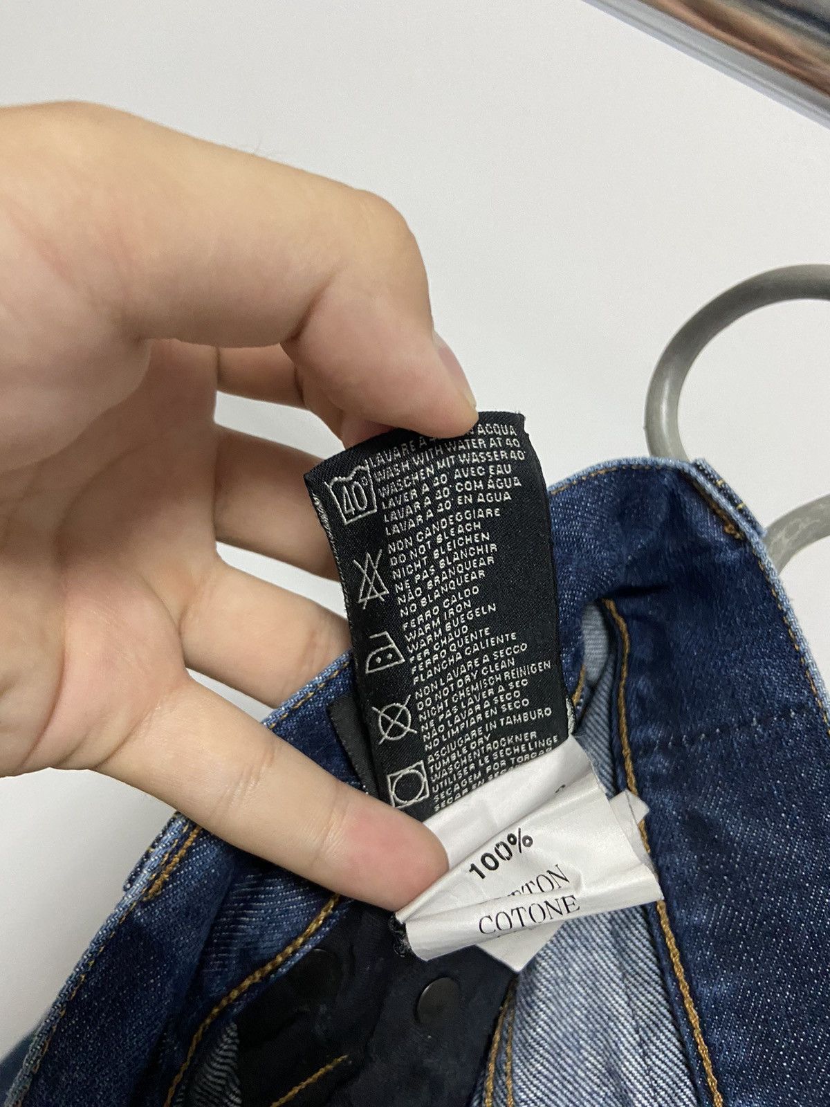 Stone Island × Vintage Stone Island Denims Selvedge Vintage jeans Pants Distressed Size US 28 / EU 44 - 9 Thumbnail