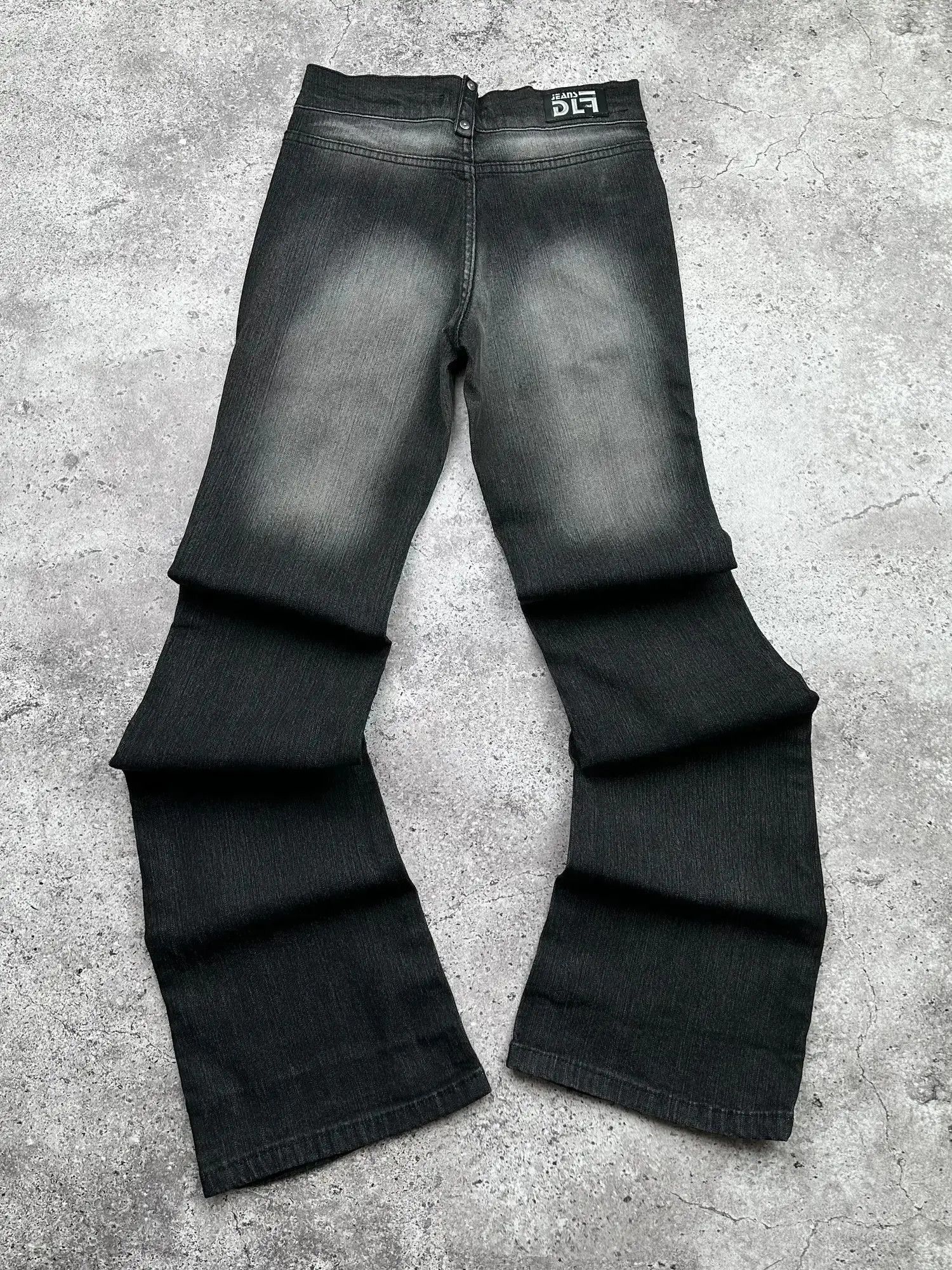 Japanese Brand Vintage Faded Flare Jeans C185(V305) Size 25" / US 0 / IT 36 - 5 Thumbnail