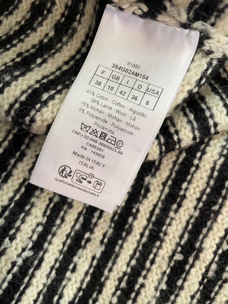 Dior Dior Striped Cardigan Sweater Coat-2506 Size M / US 6-8 / IT 42-44 - 5 Thumbnail