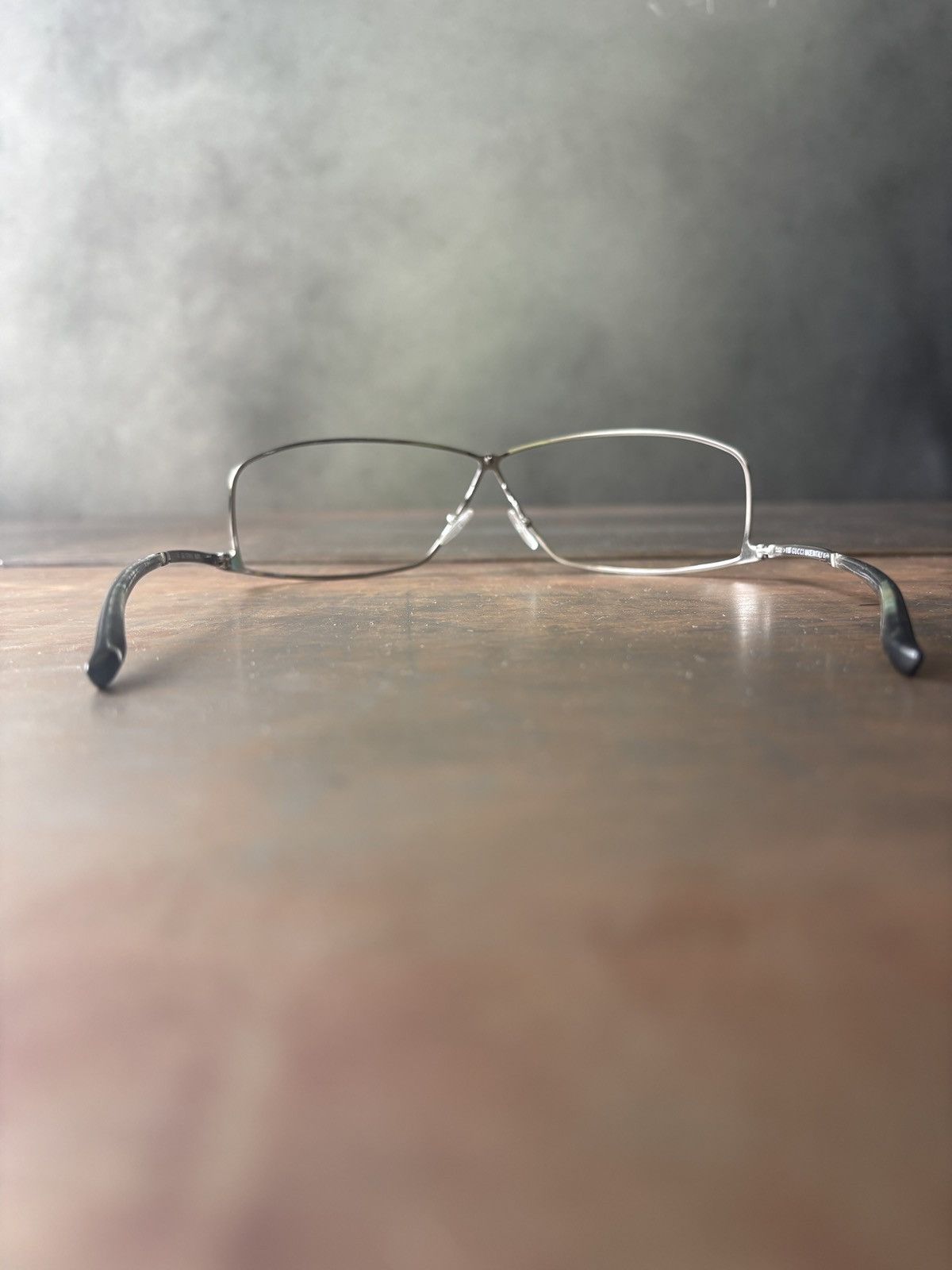 Gucci Vintage Gucci Frames 2000s Metal Shield GG 1709/S Tom Ford Size ONE SIZE - 14 Thumbnail