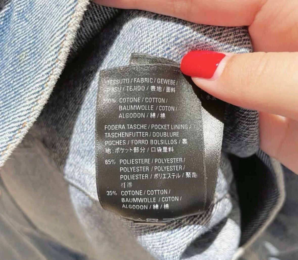 Balenciaga Balenciaga solid color V-neck denim jacket2412-Nextarrow Size XS / US 0-2 / IT 36-38 - 5 Thumbnail