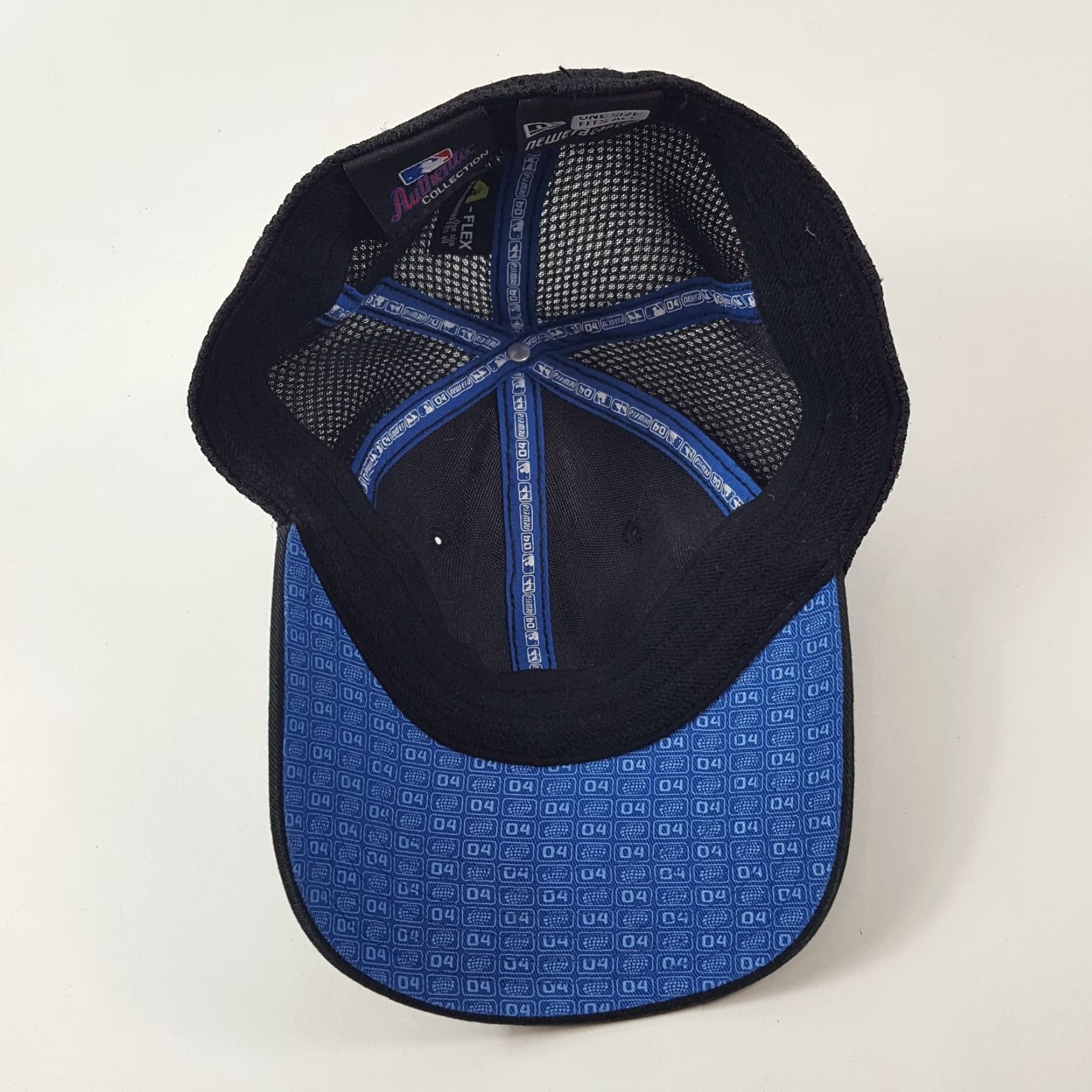 New Era VINTAGE New Era Boston Red Sox Baseball Cap Hat One Size Black Twill Adjustable 2004 World Series Retro Y2K Mens Cap Size ONE SIZE - 6 Thumbnail