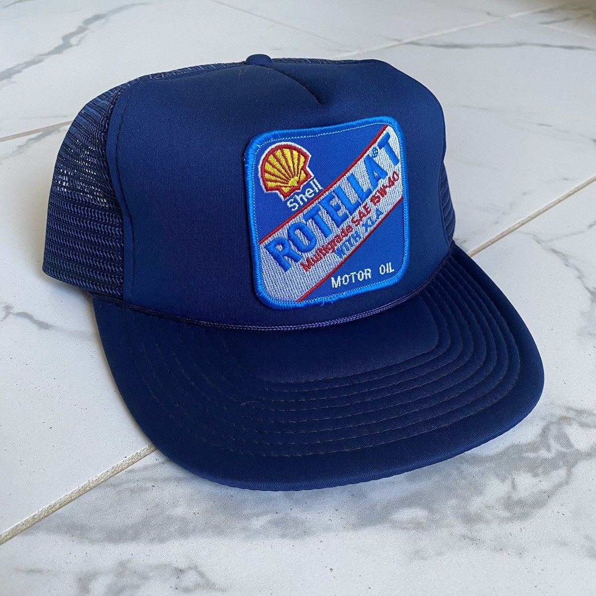 Vintage Vintage 1990s 90s Shell Rotella T Motor Oil Trucker Hat | Grailed