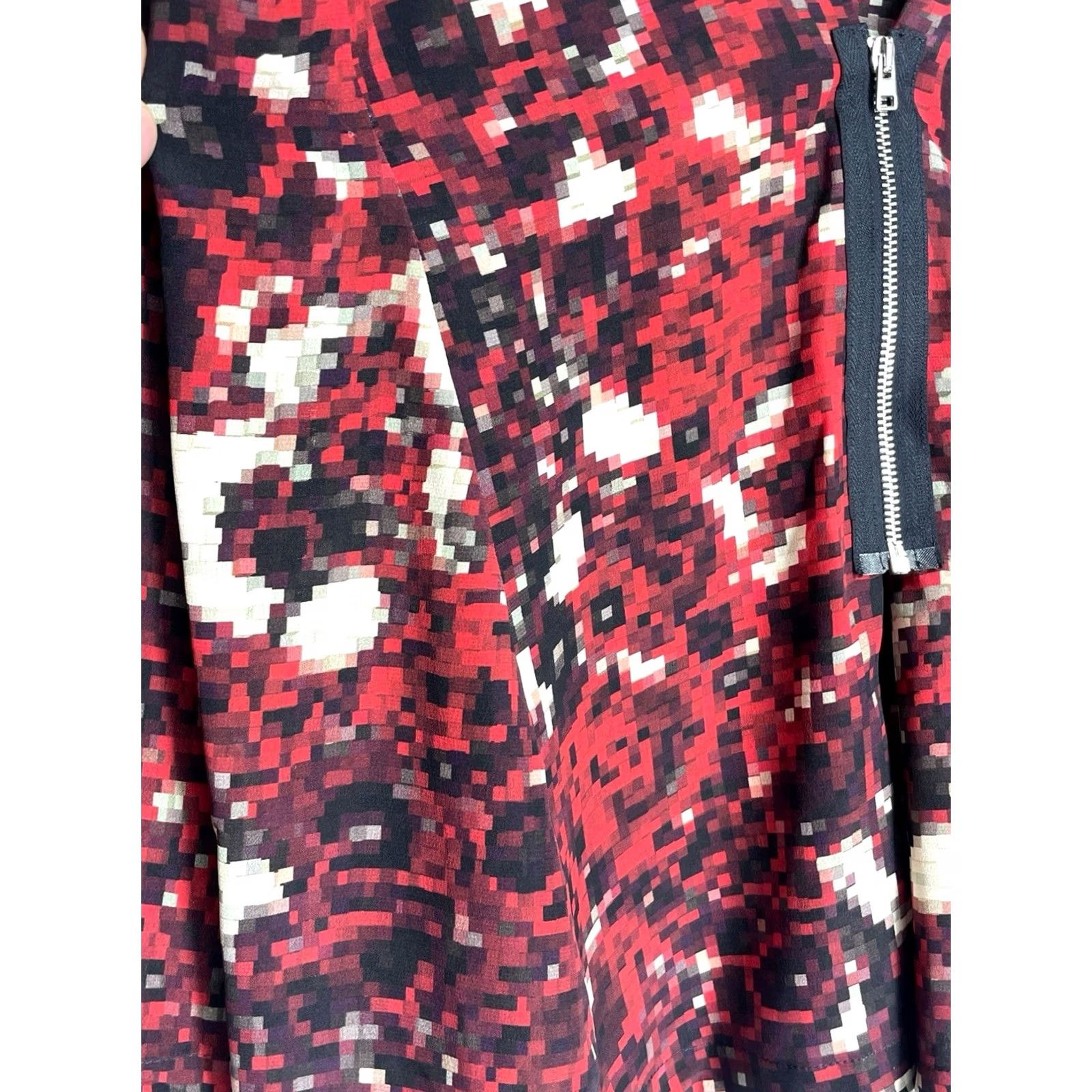 Missoni Missoni Blouse Women Silk Red Size 42 Long Sleeve Zipper Casual VINTAGE? No Size M / US 6-8 / IT 42-44 - 5 Thumbnail