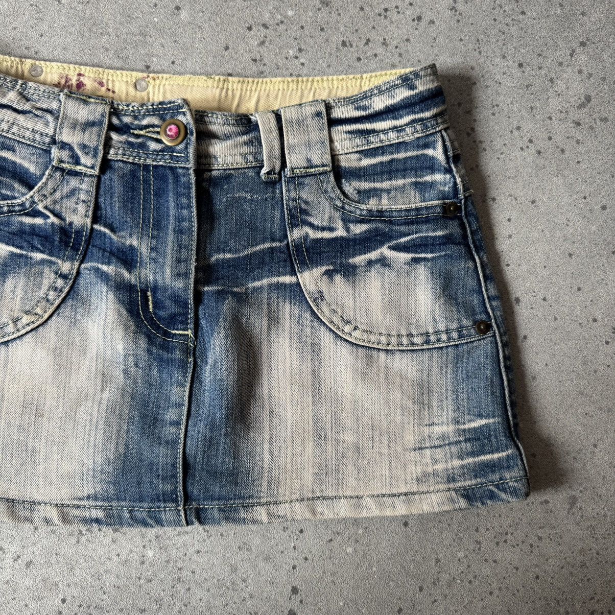 Hysteric Glamour Amazing Y2K Vintage Super Sexy Glam Mini Skirt Size 26" / US 2 / IT 38 - 5 Thumbnail