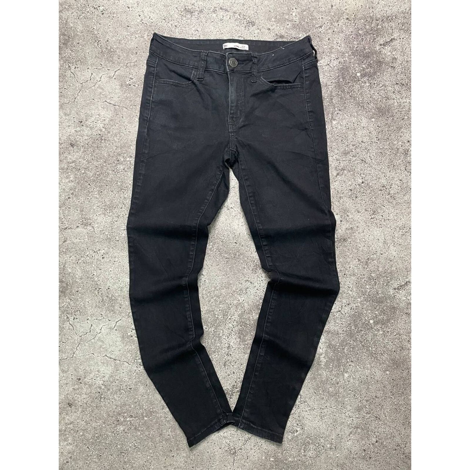 Vintage Vintage SO Ultimate Jegging Black Skinny Jeans Size 7 Pants Size 29" - 1 Thumbnail