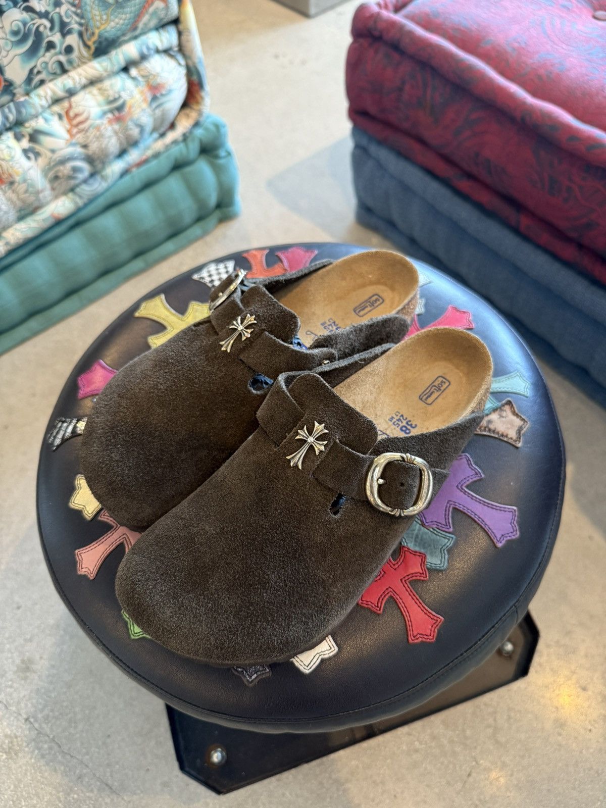 Birkenstock × Chrome Hearts | Grailed