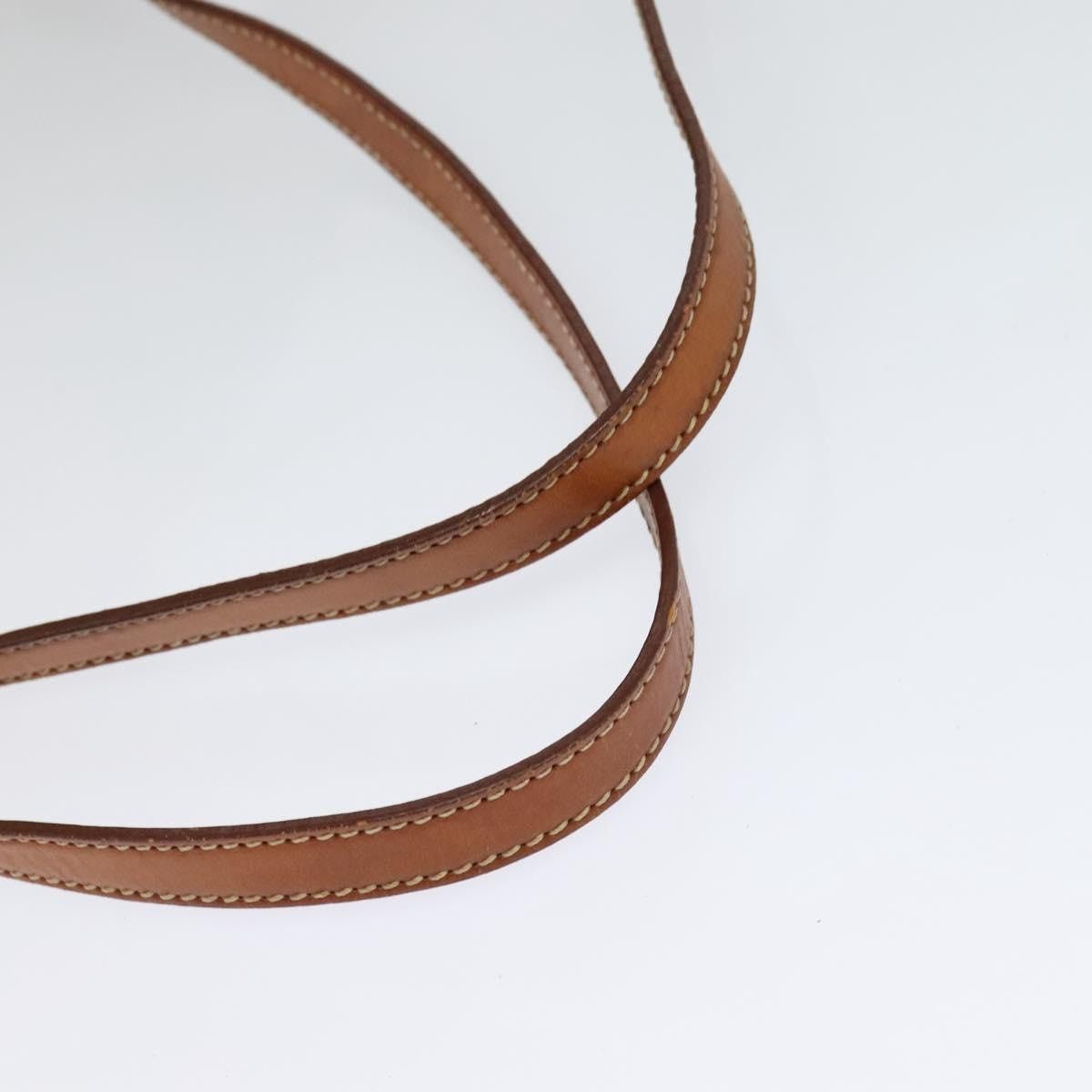 Celine CELINE Macadam Canvas Backpack Pvc Leather Brown Gold Size ONE SIZE - 7 Thumbnail