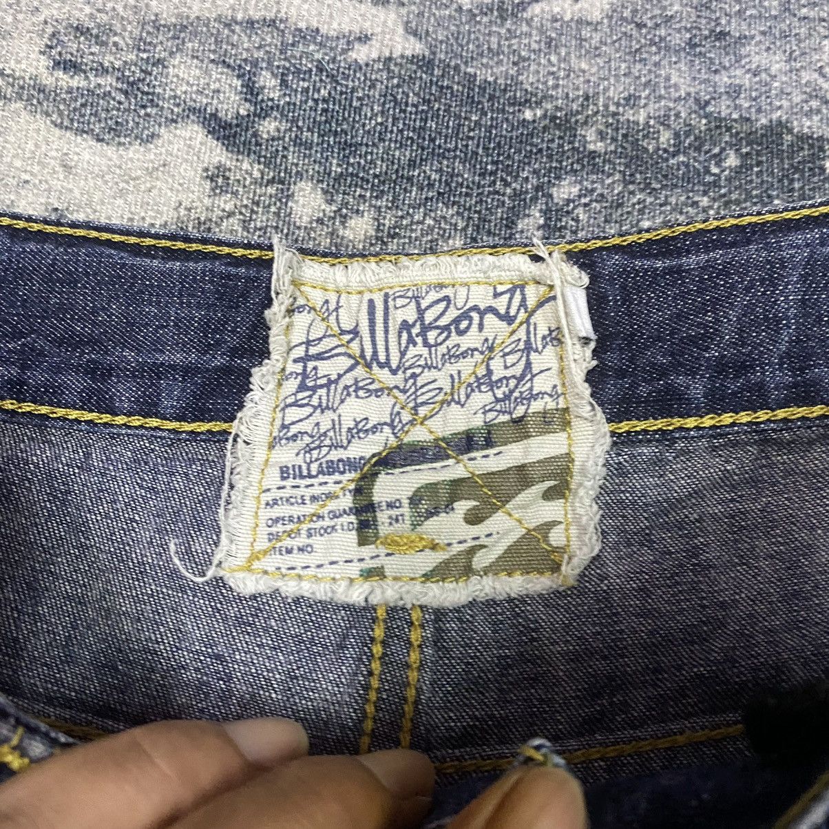 Billabong × Japanese Brand Vintage Billabong Baggy Distressed Denim Size US 27 - 4 Thumbnail
