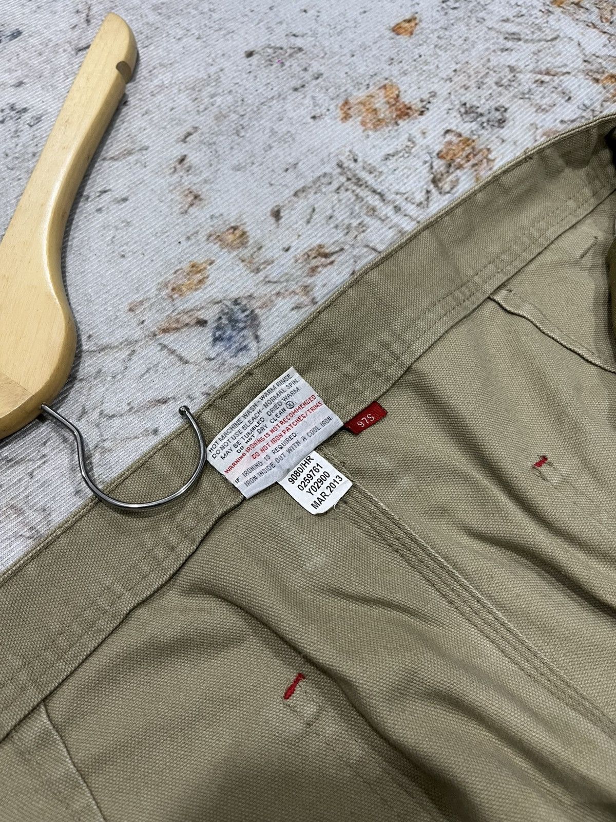 Japanese Brand Hard Yakka double knee cell pocket cargo canvas duck Size US 38 / EU 54 - 4 Thumbnail