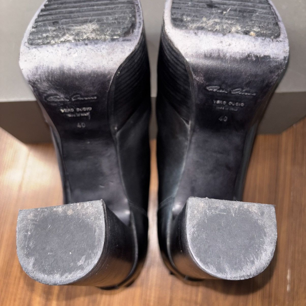 Rick Owens Rick Owens "FW19 Larry" Kiss Boots Size US 10 / IT 40 - 22 Thumbnail