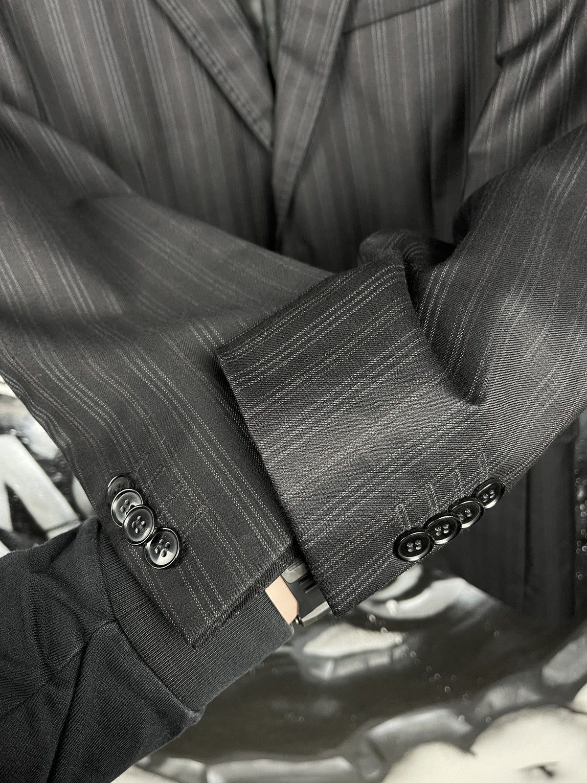 Dolce & Gabbana Dolce&Gabbana Vintage Luxury Italian Suit 2 Piece Virgin Wool Men’s Size 48 Size 48R - 8 Thumbnail