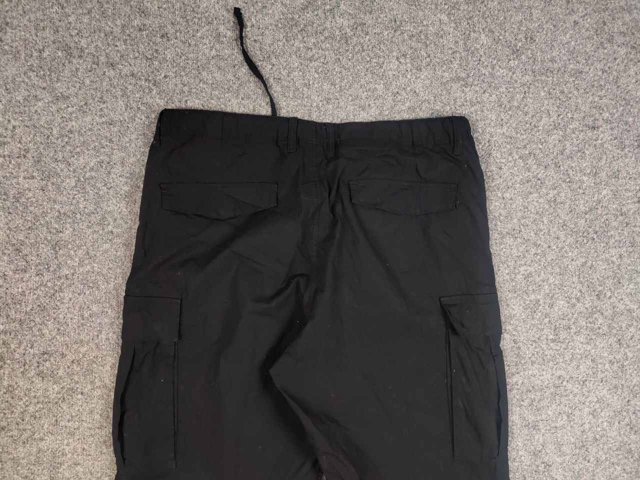 Japanese Brand Perfect black Ripstop Cargo Pants Regular Fit Vintage Style Size US 36 / EU 52 - 9 Thumbnail