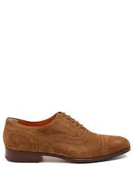 Designer × Santoni SANTONI MENS SUIDE OXFORD Size US 8.5 / EU 41-42 - 21 Thumbnail