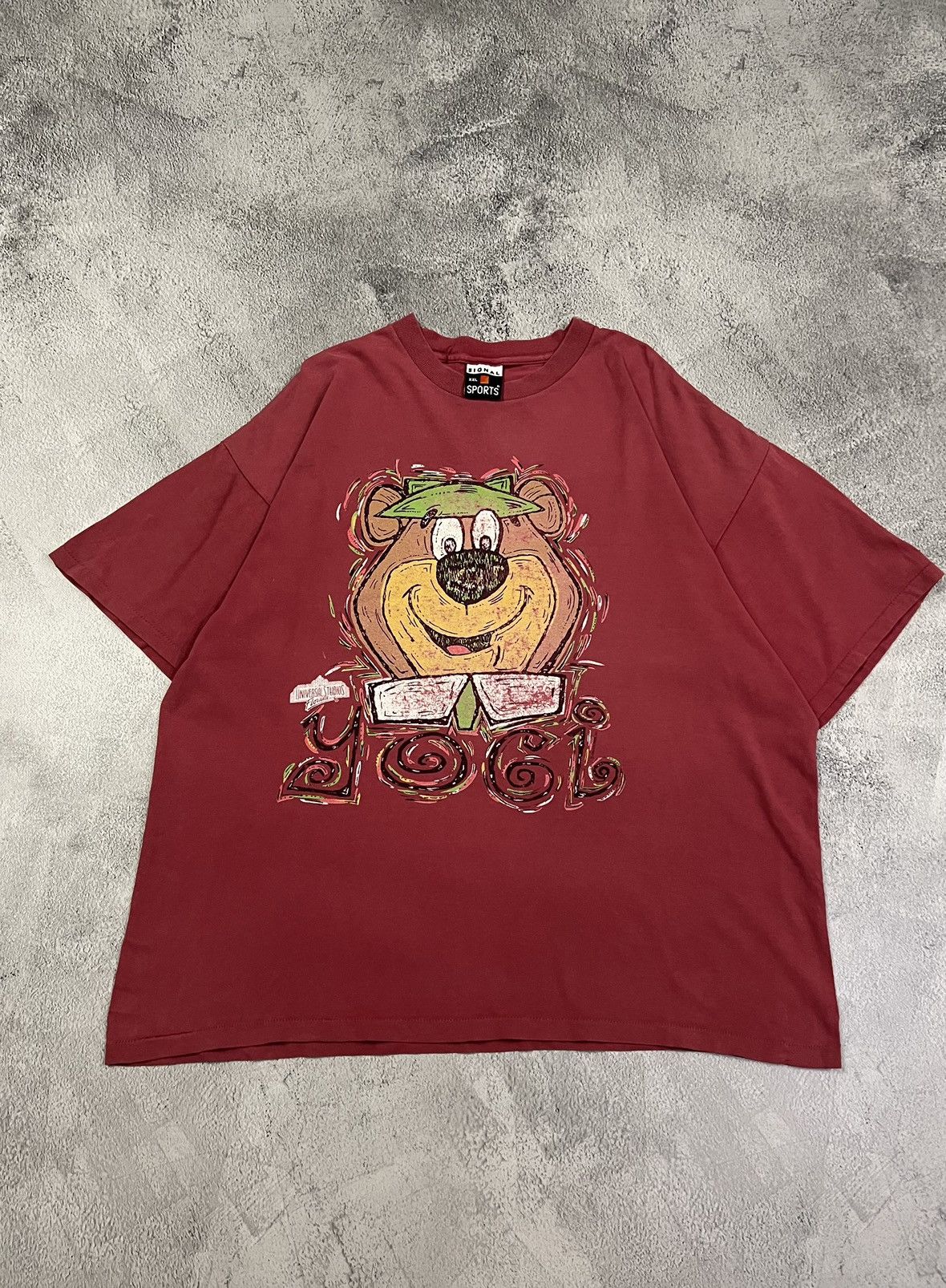 Universal Studios Vintage Y2k Yogi Universal Studios Florida Movie T-Shirt 90s Size US XXL / EU 58 / 5 - 4 Thumbnail