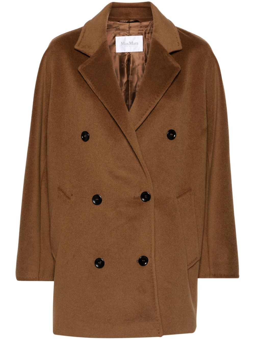 Max Mara WOOL DOUBLE-BREASTED COAT Size S / US 4 / IT 40 - 1 Thumbnail