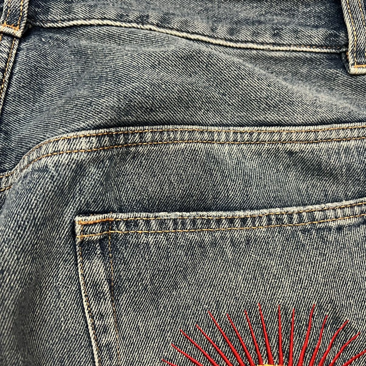 The GV Gallery GV Gallery Raspberry Hills Glenci Striped Denim Size US 36 / EU 52 - 11 Thumbnail