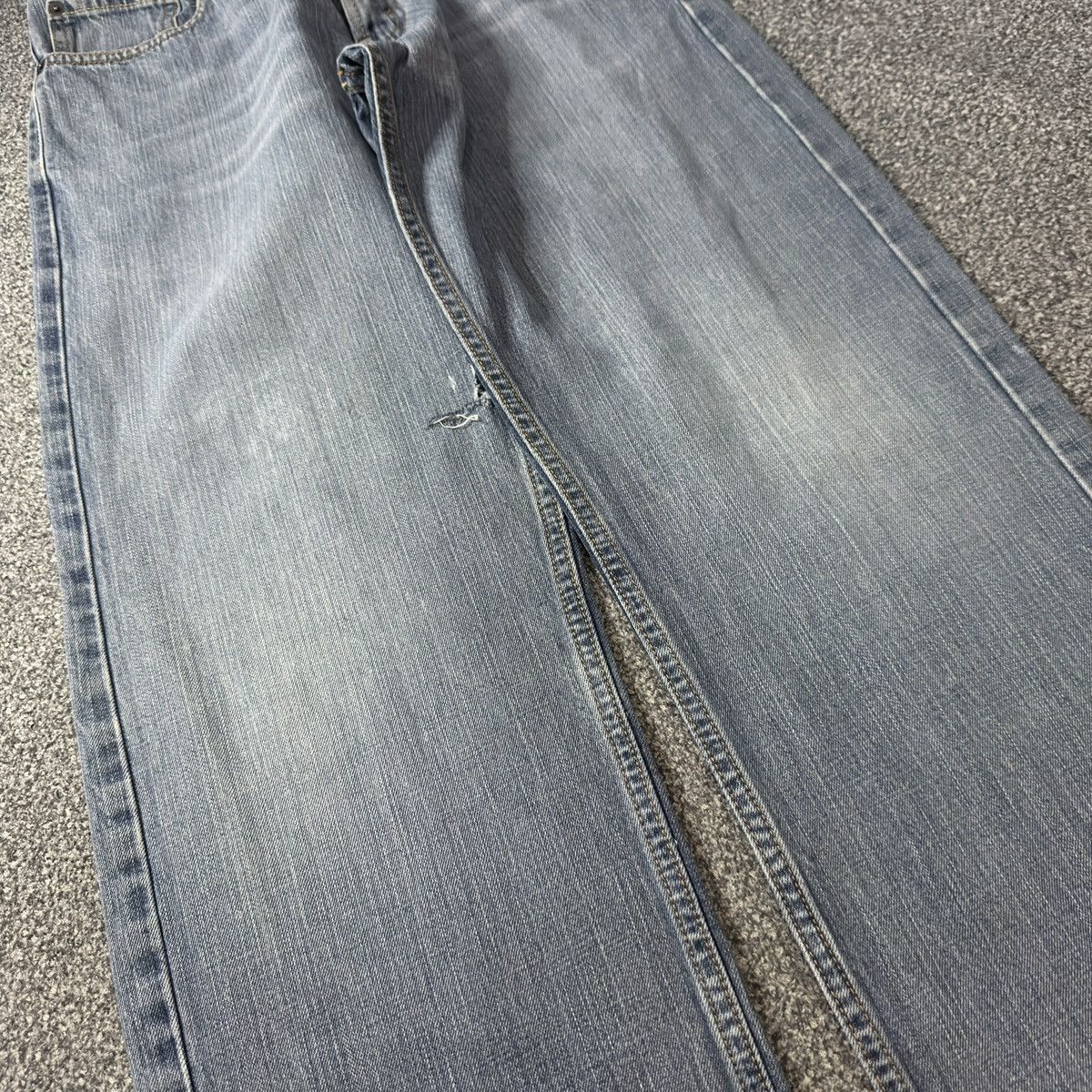Hysteric Glamour Archives y2k Wide Leg Levis 569 Loose Fade Washed Denim Size US 29 - 6 Thumbnail