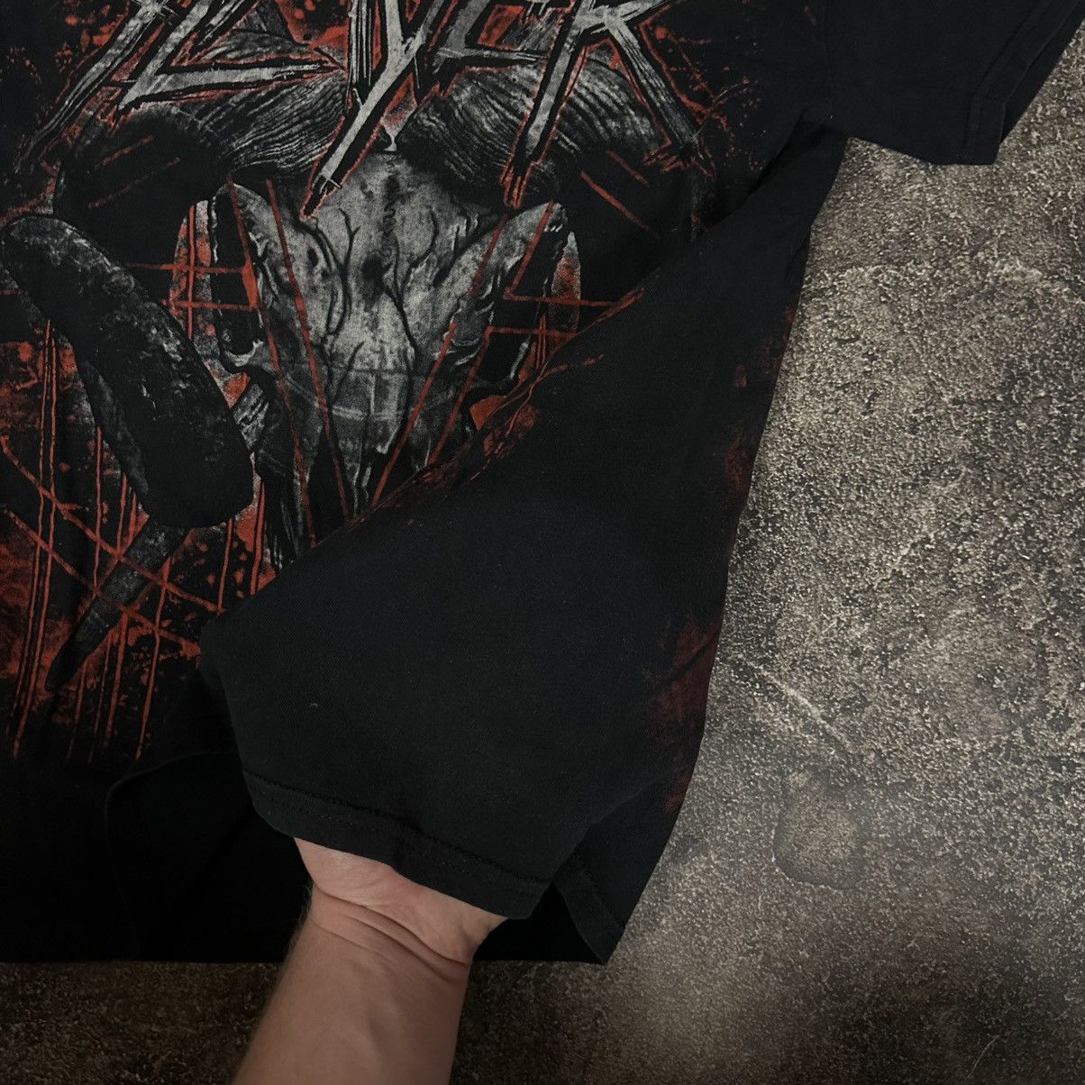 Band Tees × Other × Vintage Vintage Slayer Tee Big Logo Size US M / EU 48-50 / 2 - 8 Thumbnail
