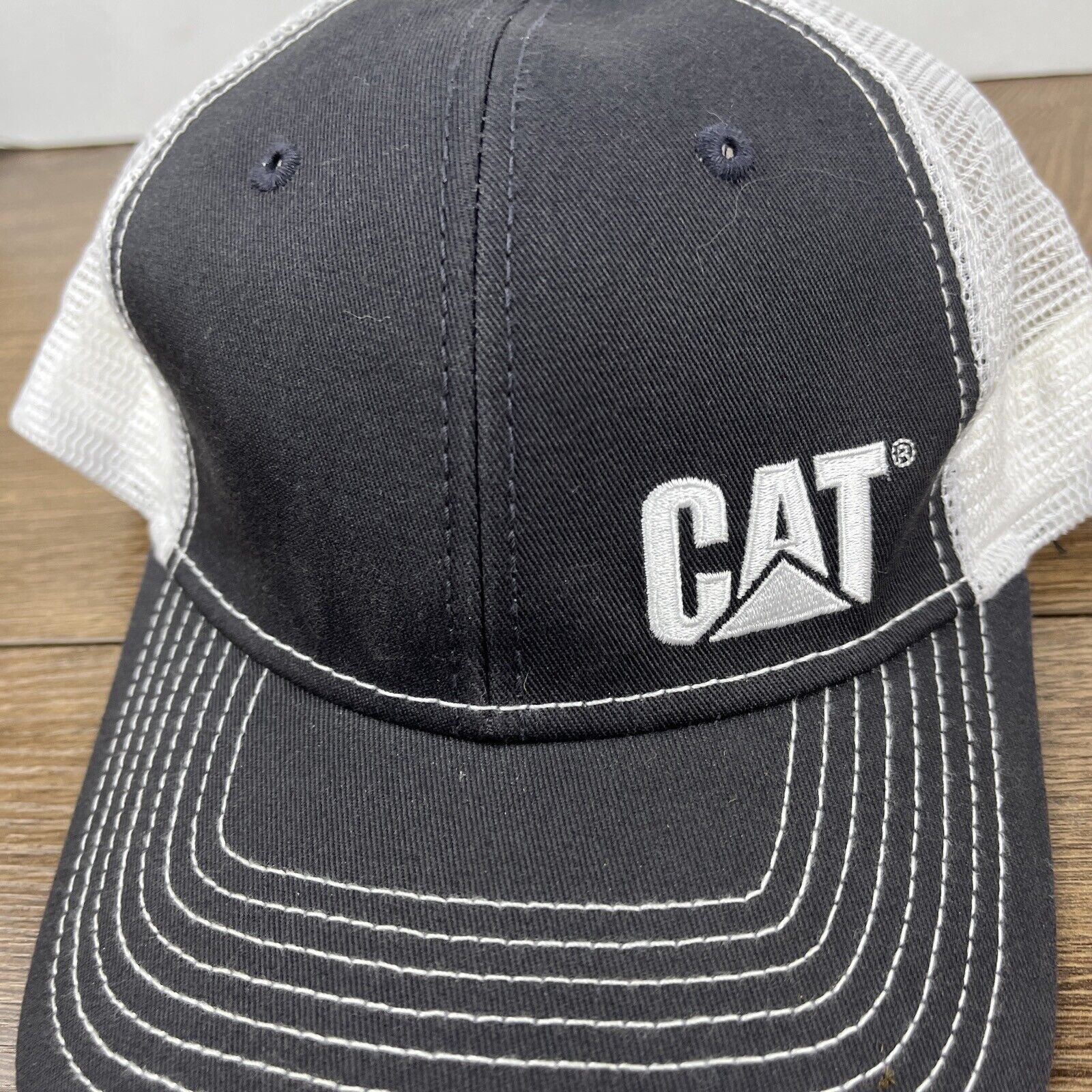 Other CAT Hat CAT Construction Hat Black Hat Adjustable Adult Size Size ONE SIZE - 7 Thumbnail