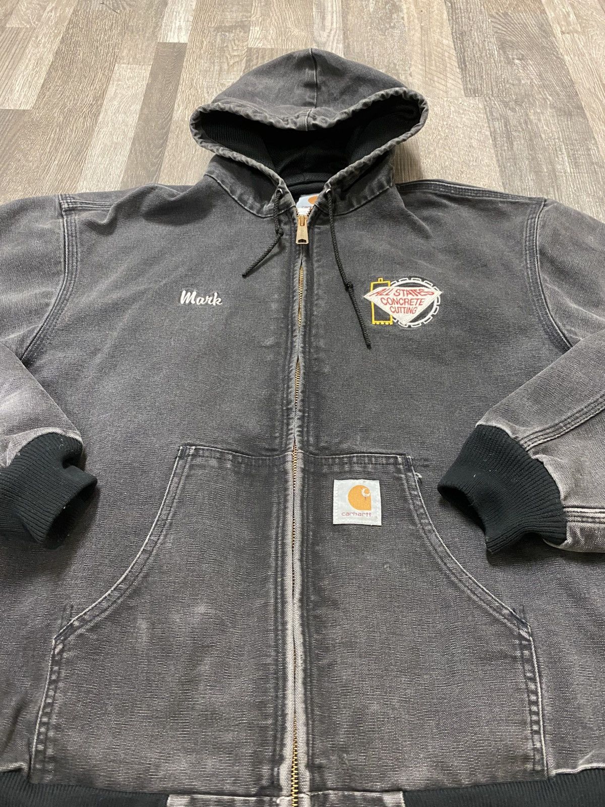 Carhartt Vintage Carhartt Active Sun Faded Jacket Made in Usa Y2K Size US XL / EU 56 / 4 - 2 Thumbnail