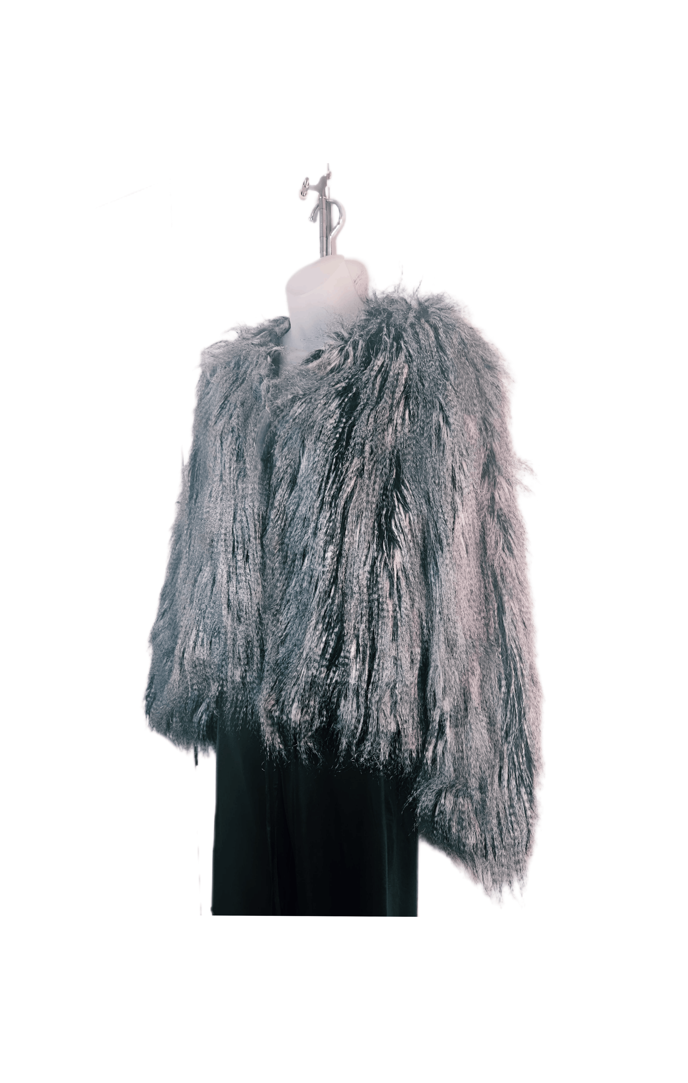 Other YOKI Y2K FAUX FUR RUNWAY COAT Size M / US 6-8 / IT 42-44 - 3 Thumbnail