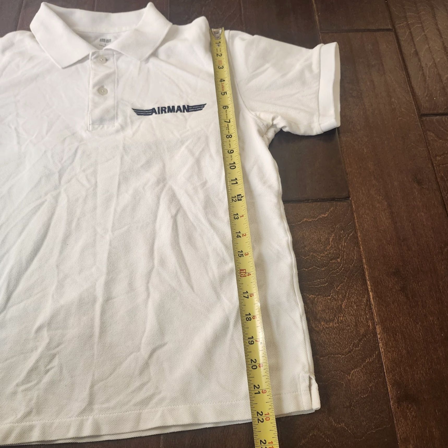 Uniqlo Uniqlo Polo Shirt Mens Small White Embroidered Logo Casual Tee Size US S / EU 44-46 / 1 - 7 Thumbnail