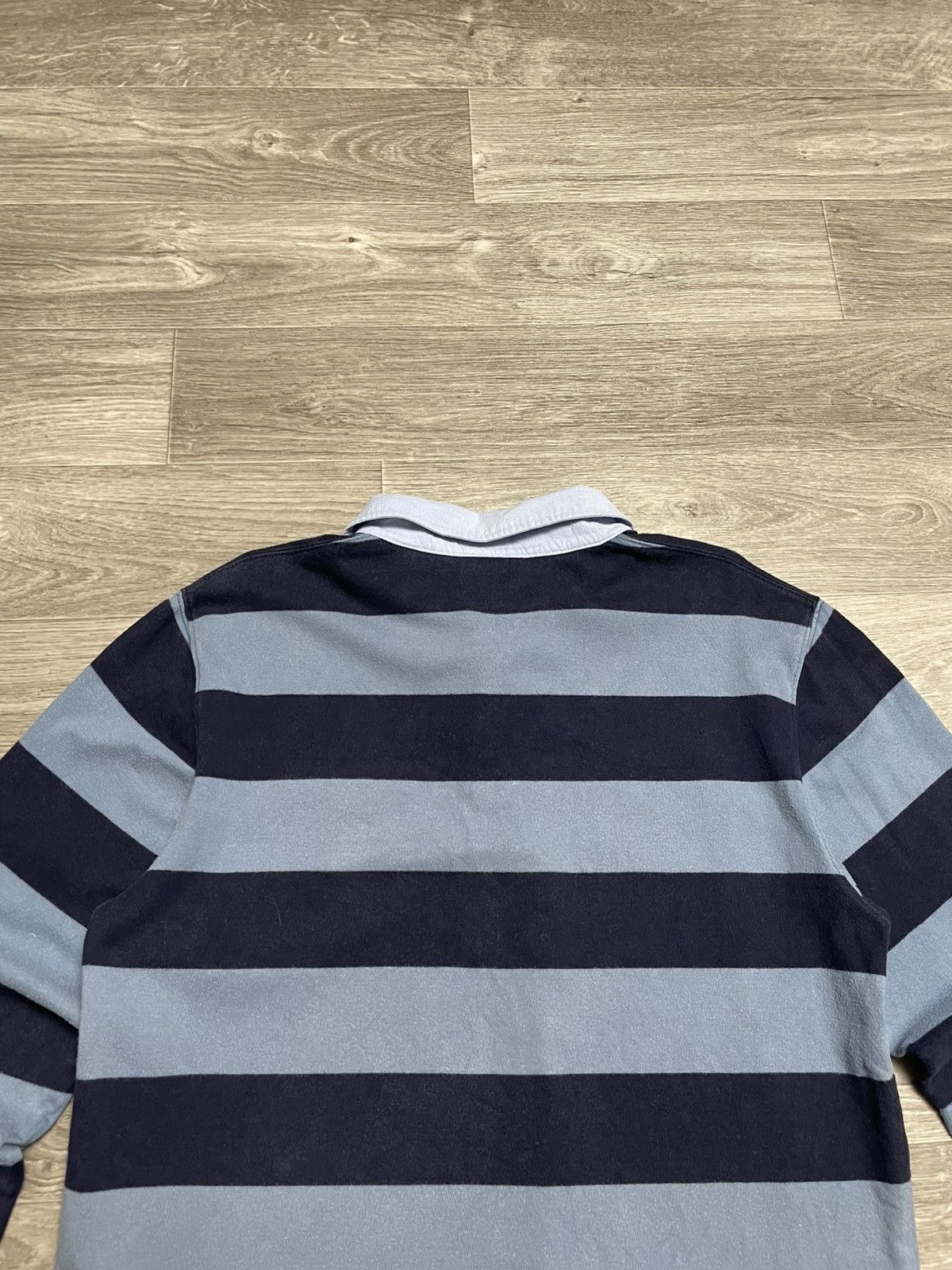 Gant Vintage Gant Striped Long Sleeve Rugby Polo Shirt Size US L / EU 52-54 / 3 - 16 Thumbnail