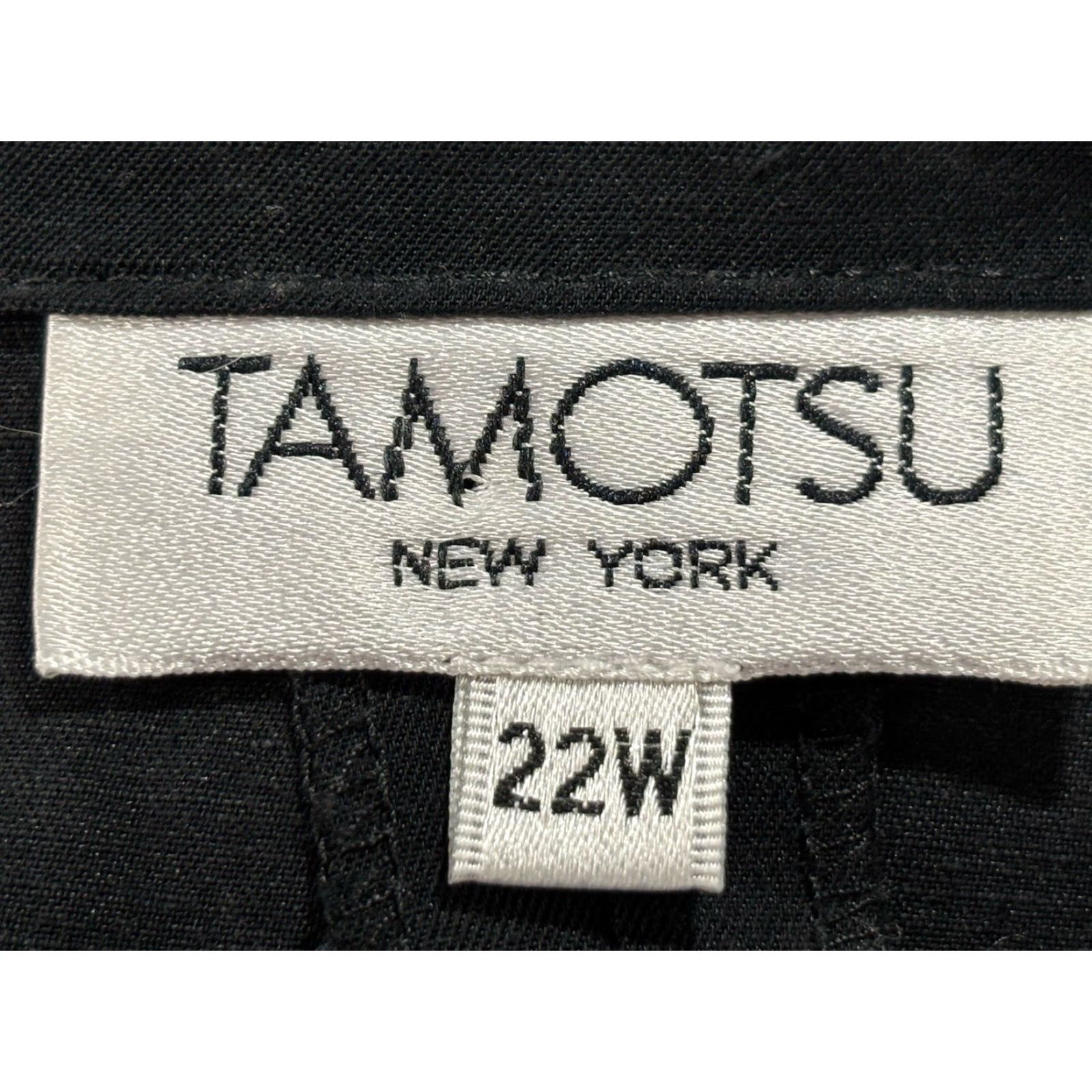 Vintage VINTAGE Tamotsu Linen Blend Maxi Dress Women’s 22W Plus Black Lagenlook Minimalist Dress Mens? Size 3XL / US 20-22 - 6 Thumbnail
