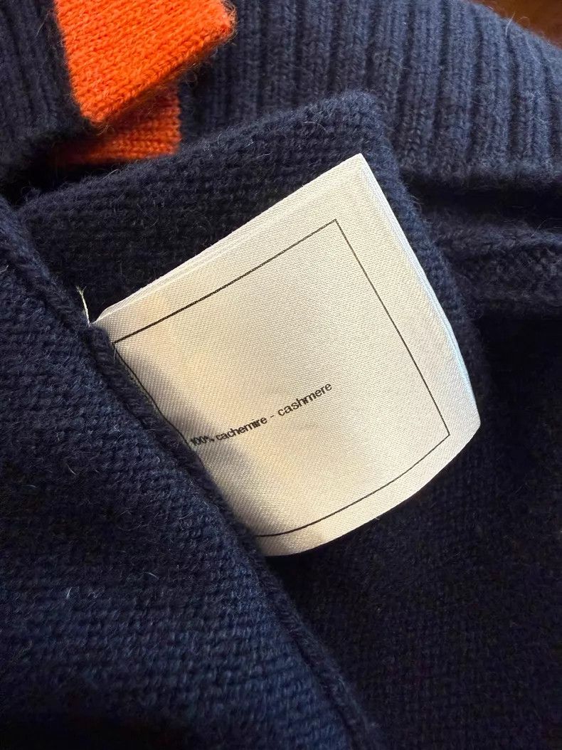 Chanel Chanel Blue cashmere cardigan coat Size XXS / US 00 / IT 34 - 7 Thumbnail