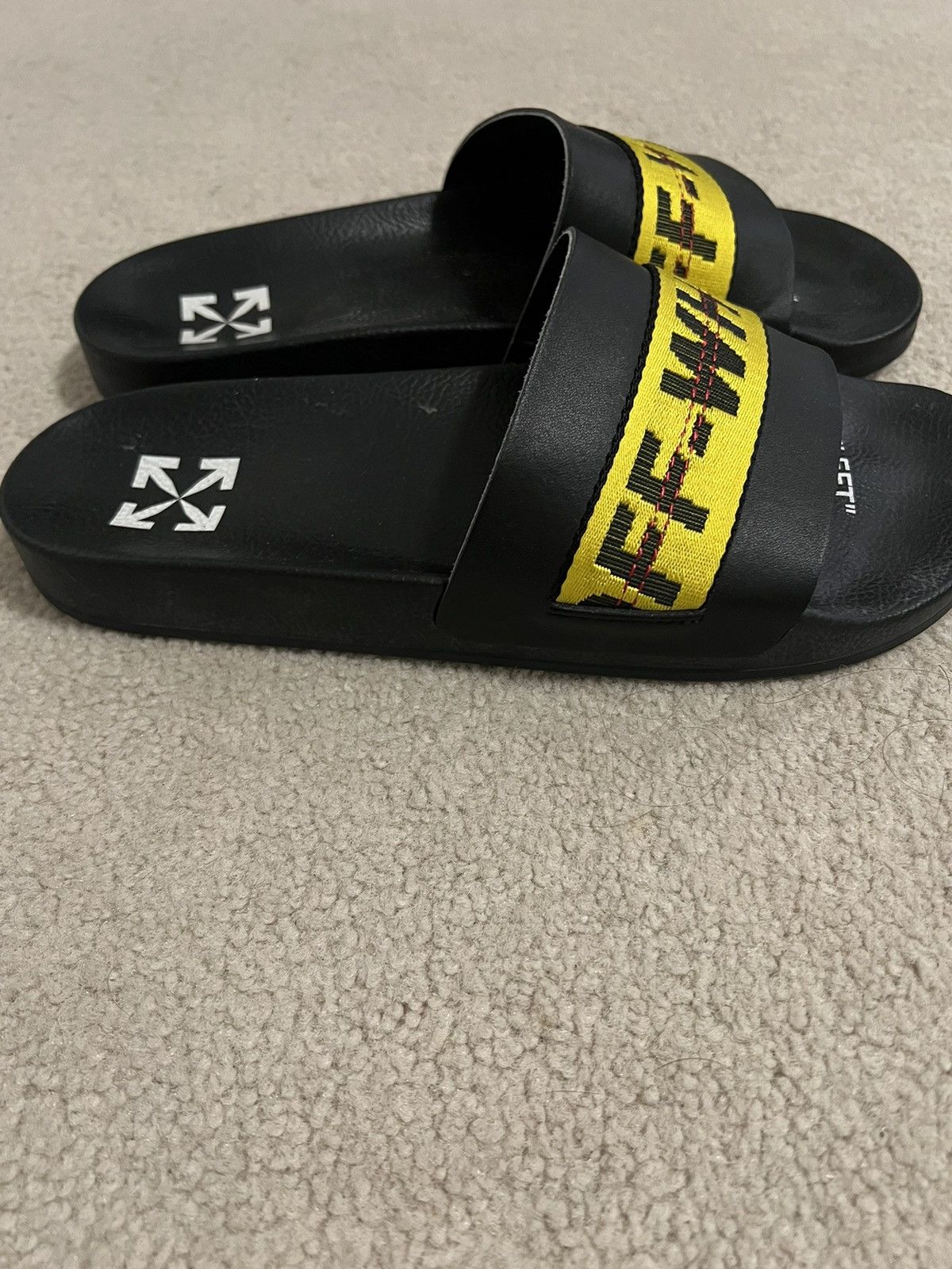 Off-White Off-White Flip Flops Size US 10 / EU 43 - 4 Thumbnail