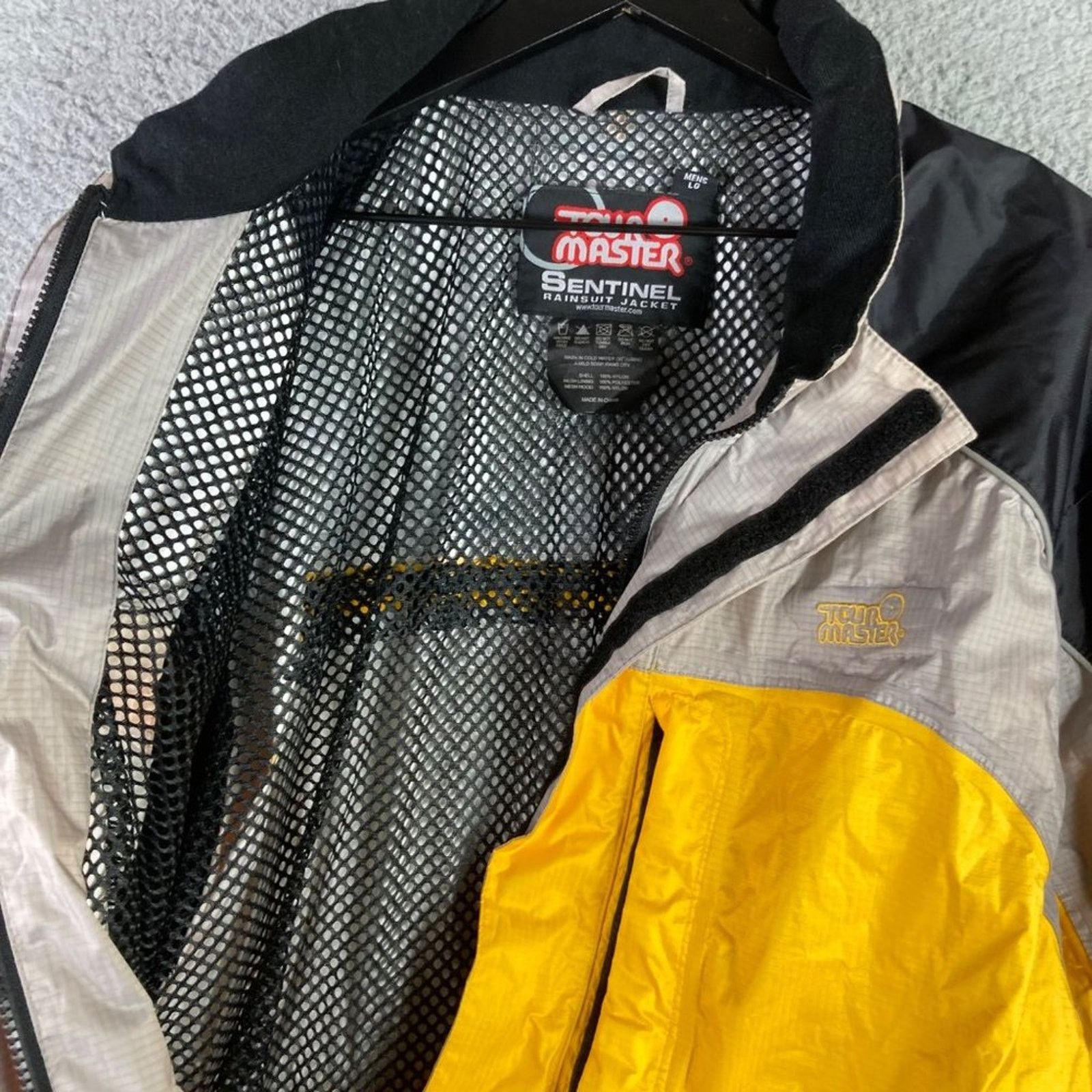Other × Tour Master Tour Master Rain Jacket Motorcycle Yellow Mens Large Size US L / EU 52-54 / 3 - 7 Thumbnail