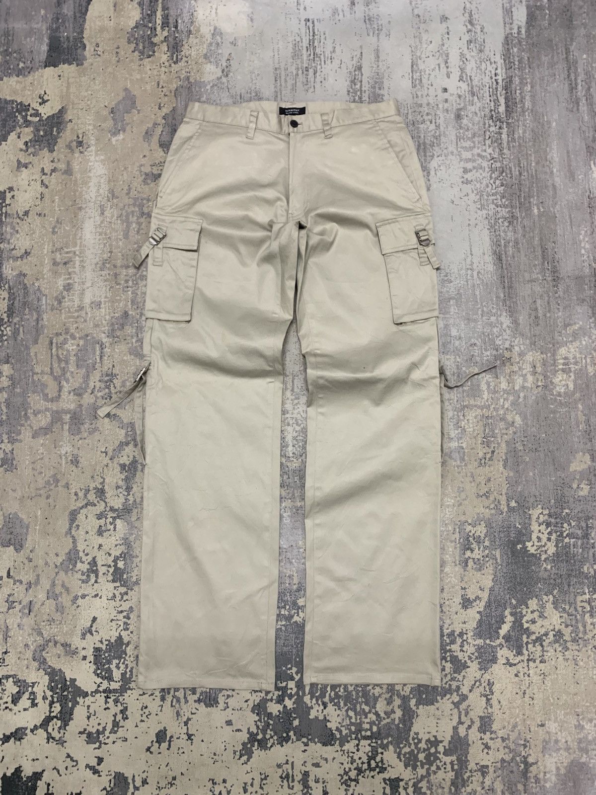 Burberry Burberry Brit Military Utility Beige Cargo Pant 31x33 Size US 31 - 1 Thumbnail