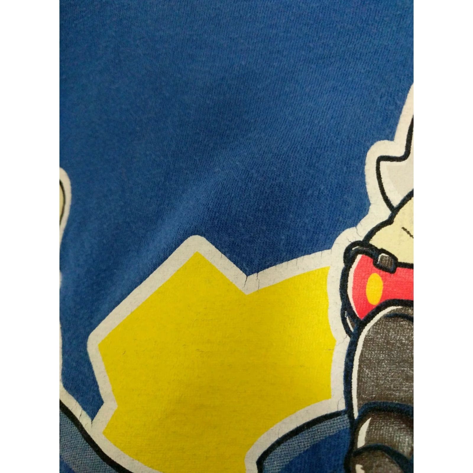 Vintage VINTAGE Overwatch Soldier 76 Anime Manga T-Shirt L Men Blue Large Electric Blue Thumbs Up Soldier 76 video game Size US L / EU 52-54 / 3 - 2 Thumbnail