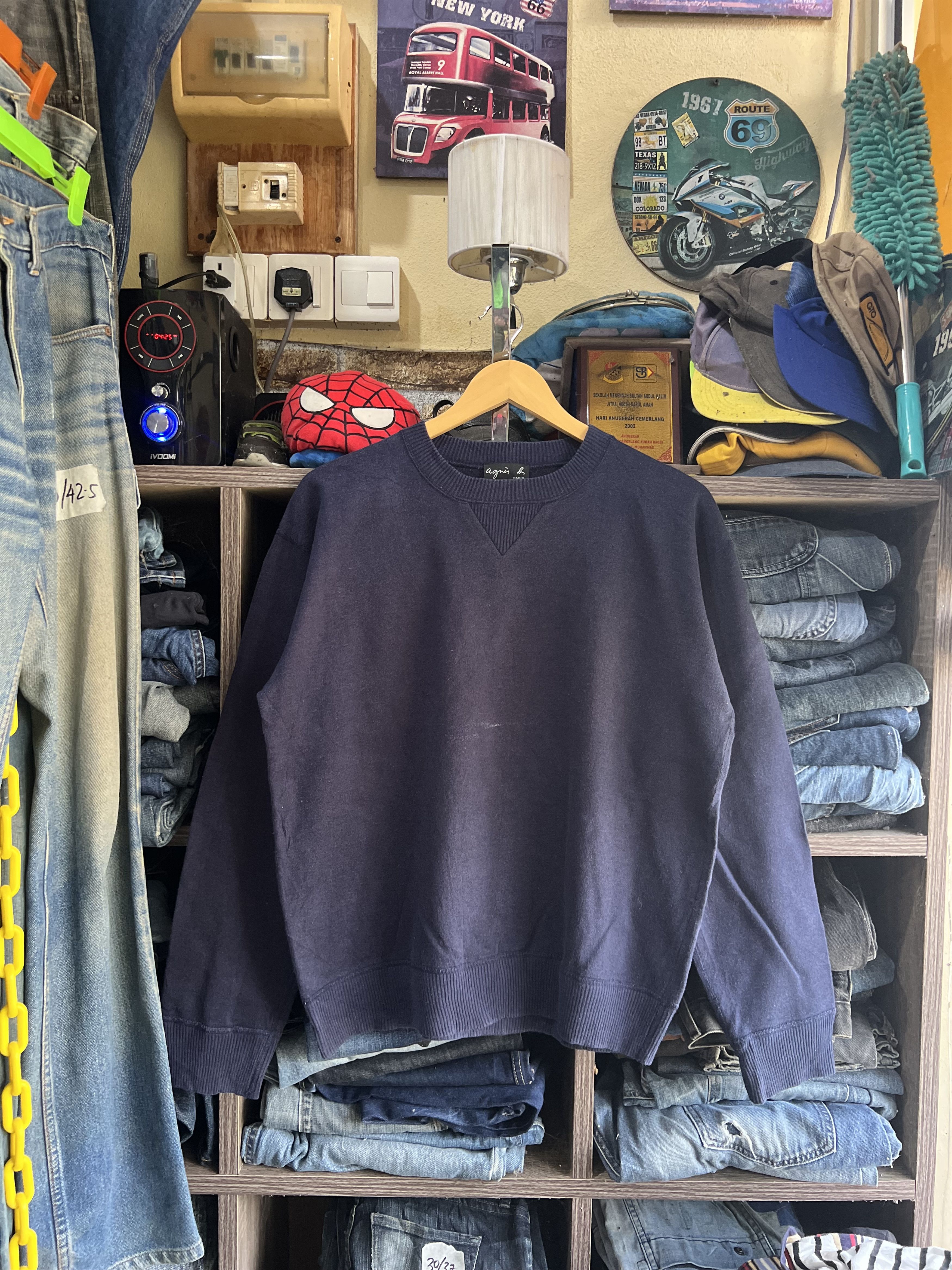 agnes b. 🔥Vintage Agnes B. Crewneck Sweatshirt Size US M / EU 48-50 / 2 - 13 Thumbnail