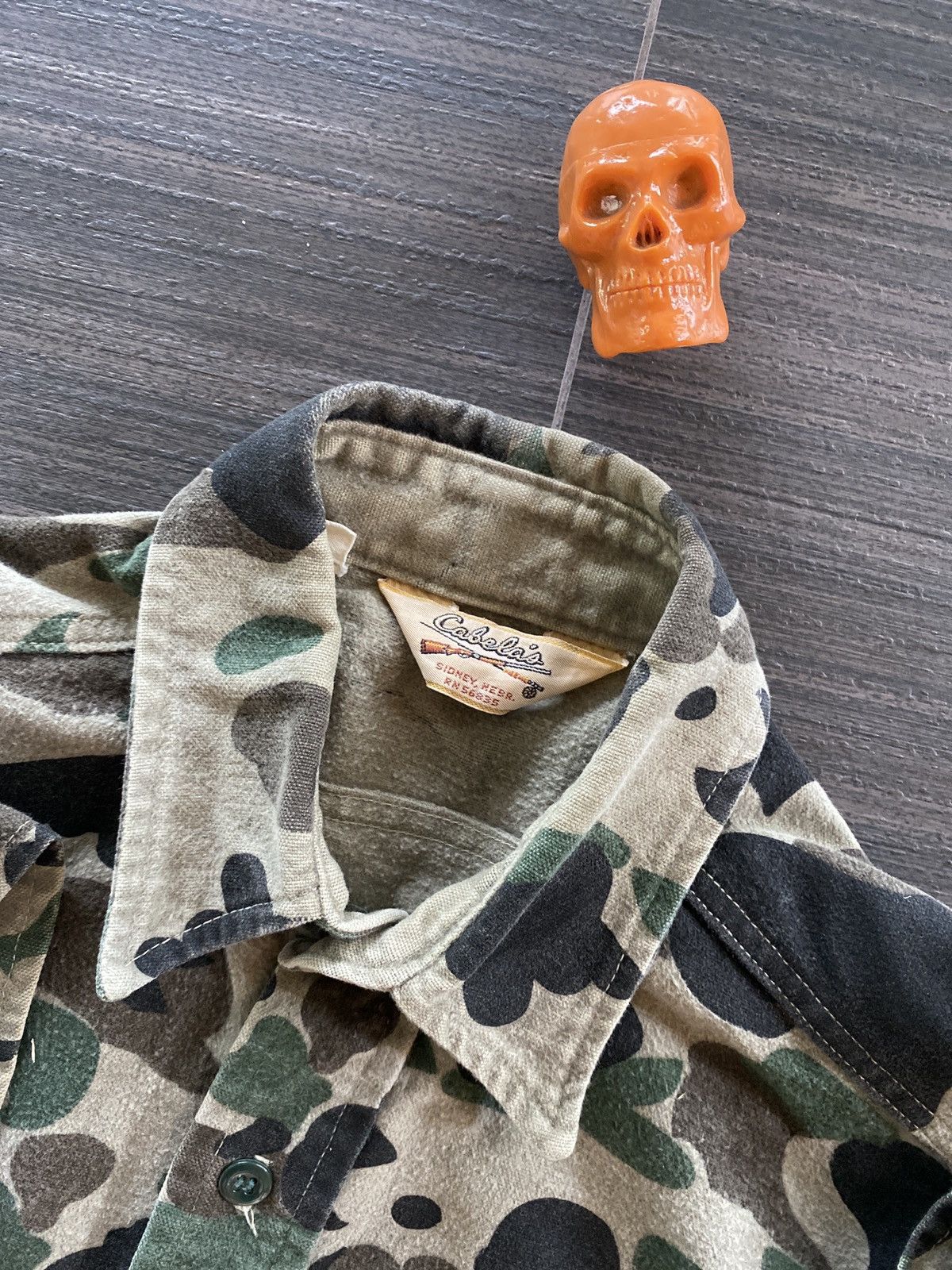 Cabelas × Vintage 80s Cabela's duck camo hunting shirt L Size US L / EU 52-54 / 3 - 3 Thumbnail