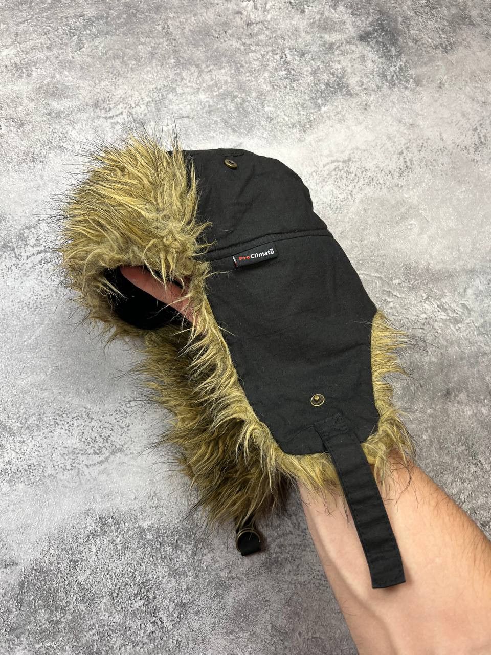 Vintage Vintage Ushanka Y2K Fuzzy Warm Trapper Military Mohair Hat Size ONE SIZE - 5 Thumbnail