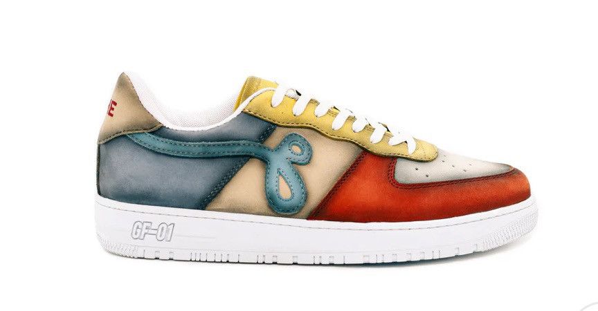 Designer × John Geiger ‼️ John Geiger GF-01 What The Hand Distressed Size 13 ‼️ Size US 13 / EU 46 - 3 Thumbnail