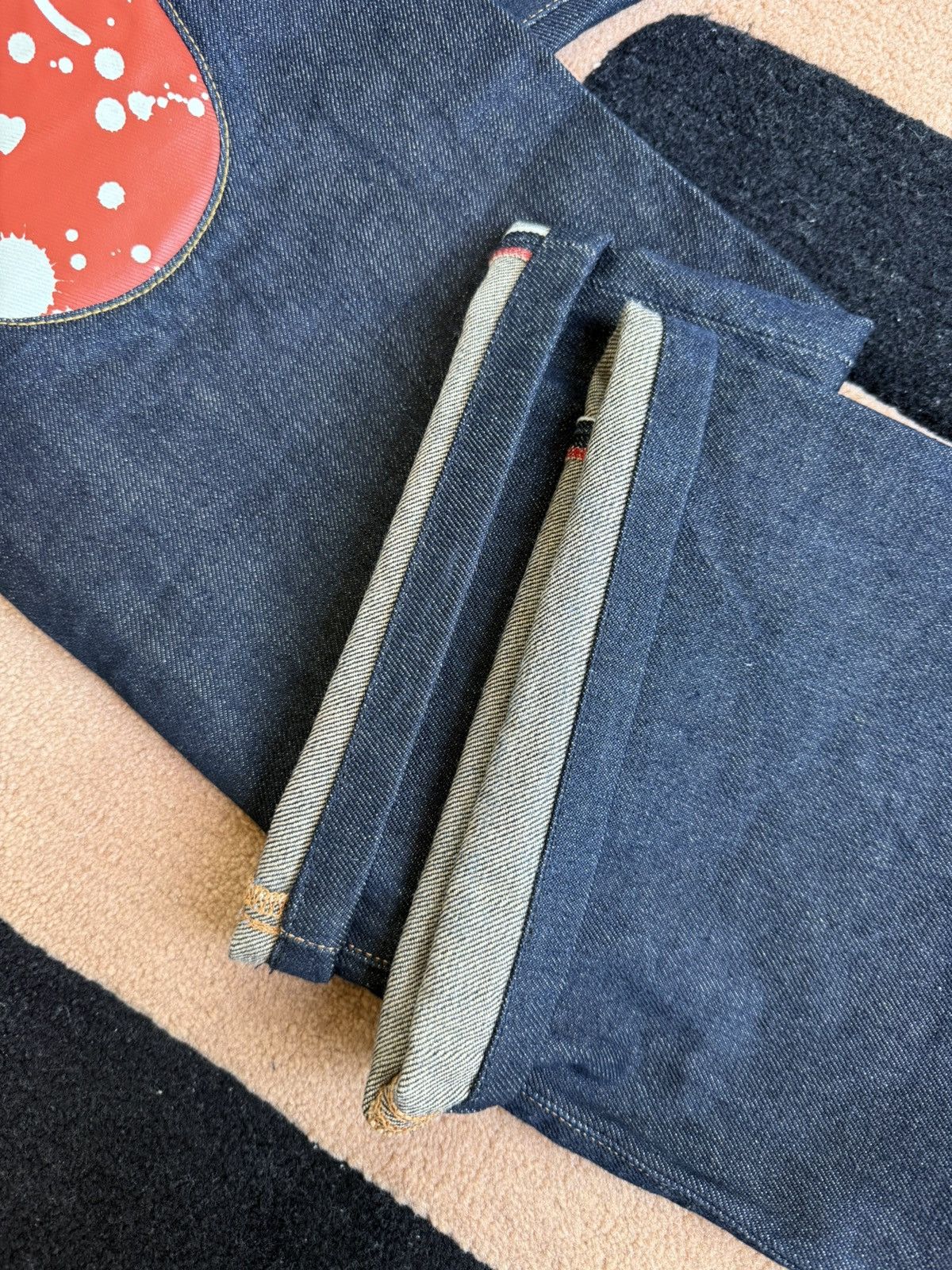 Evisu EVISU blue robot daicock style denim jeans！size：38 Size US 38 / EU 54 - 15 Thumbnail