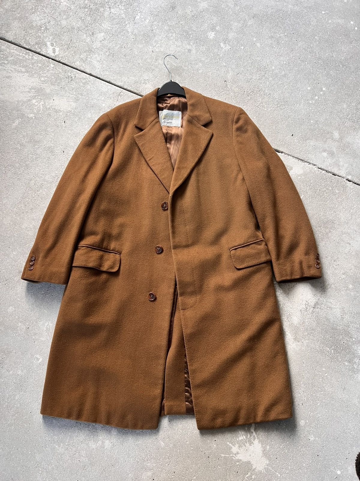 Aquascutum Vintage Aquascutum Rare Luxury Cashmere London Coat Size US L / EU 52-54 / 3 - 8 Thumbnail