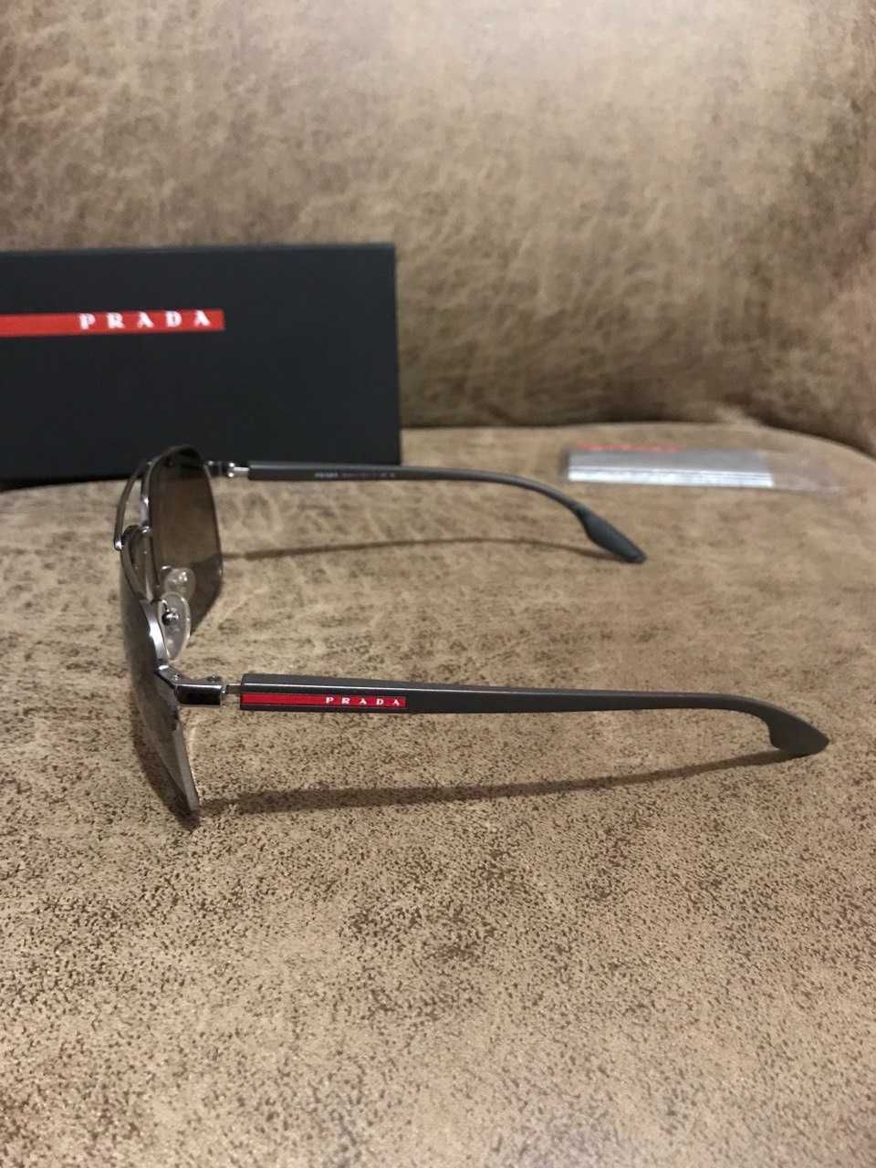 Prada Prada SPS 55V Aviator Sunglasses Size ONE SIZE - 7 Thumbnail