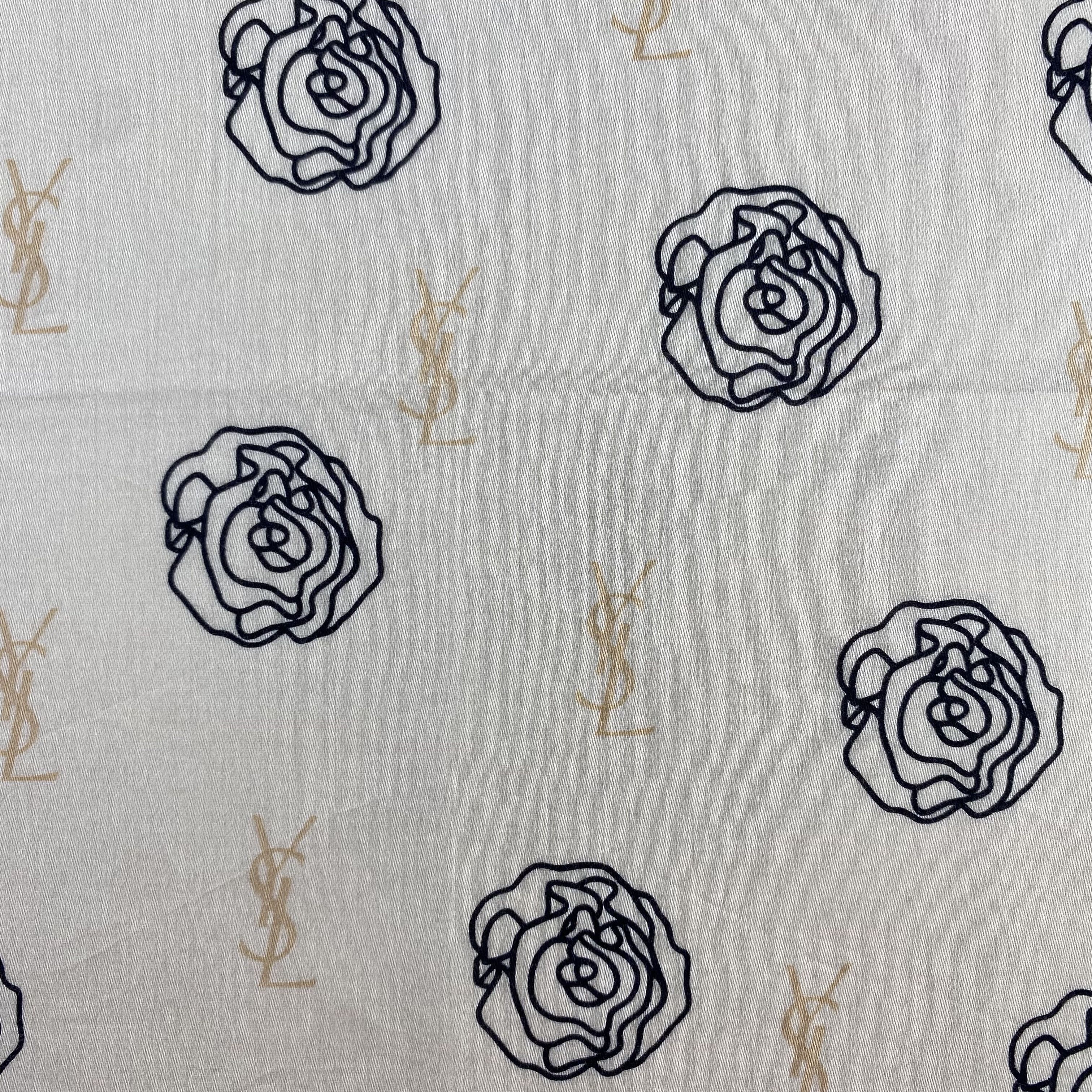 Vintage Yves Saint Laurent Neckerchief / Handkerchief-P652 Size ONE SIZE - 4 Thumbnail