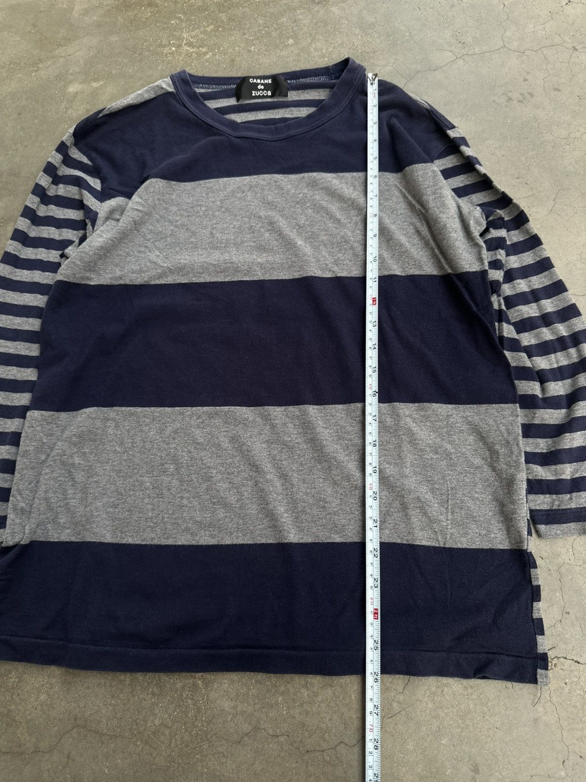 CABANE de ZUCCa CABANE de ZUCCa Stripe Half Sleeve Shirt Size US M / EU 48-50 / 2 - 3 Thumbnail