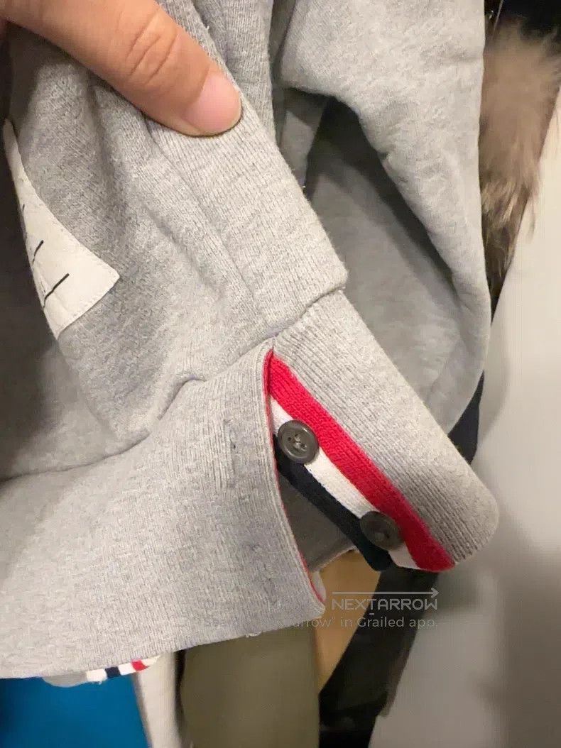 Thom Browne Thom Browne Gray crewneck sweatshirt Size US L / EU 52-54 / 3 - 6 Thumbnail